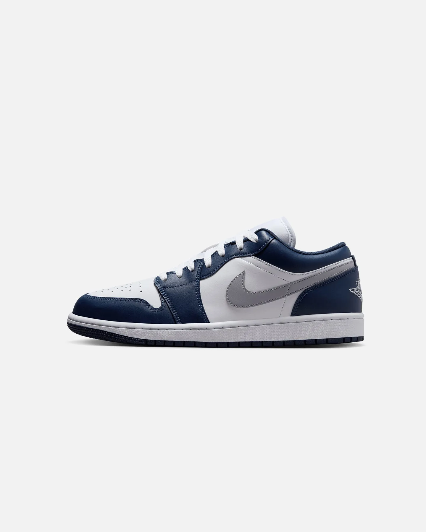 Cotton Base senior care Jordan Air Jordan 1 Low "Midnight Navy" White/Wolf Grey