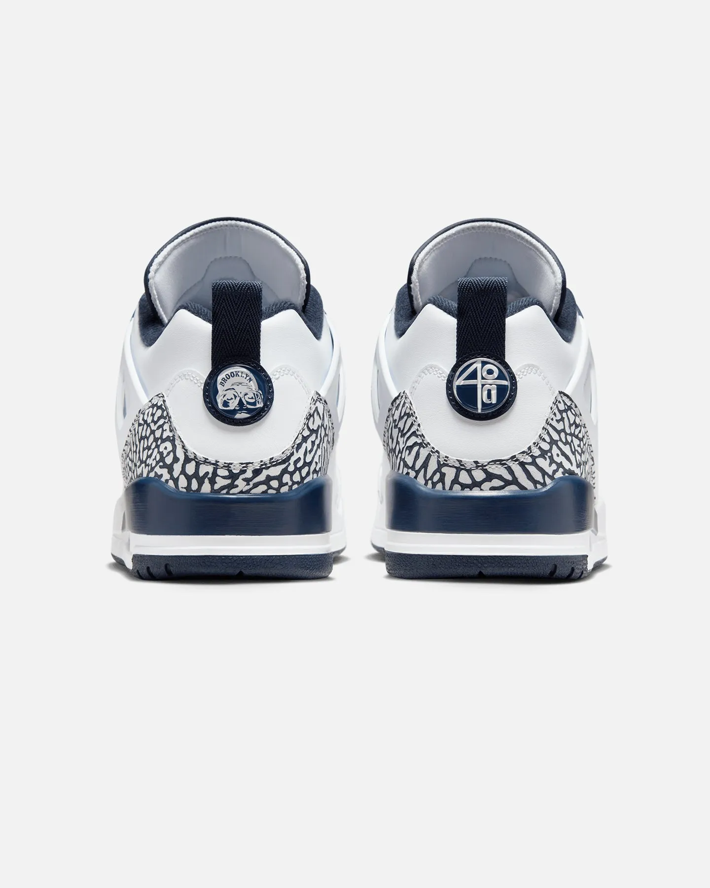 Jordan Spizike Low White/Obsidian Functional Toe Guard