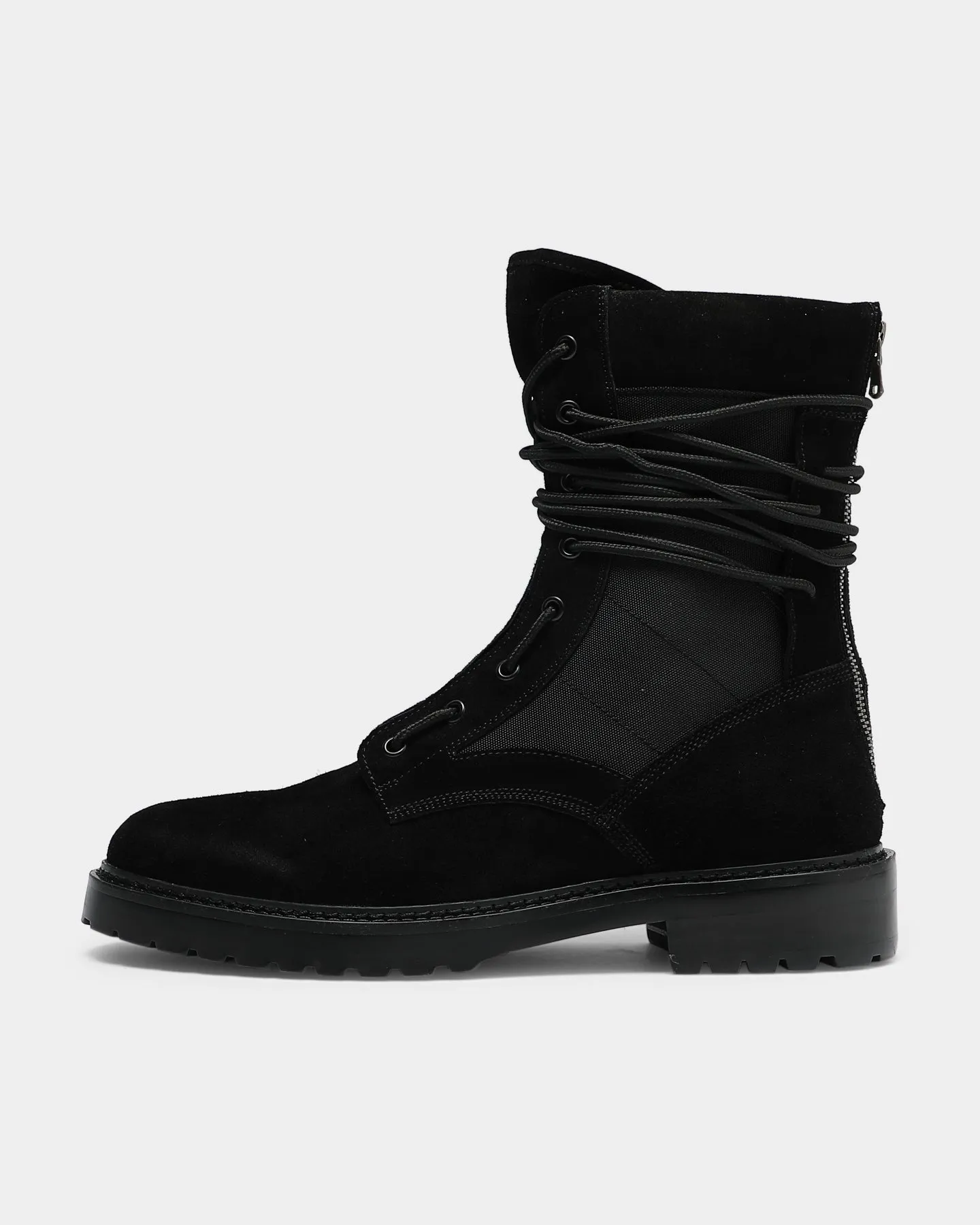 Pastel tone Long Walk Saint Morta Revenant Boot Black