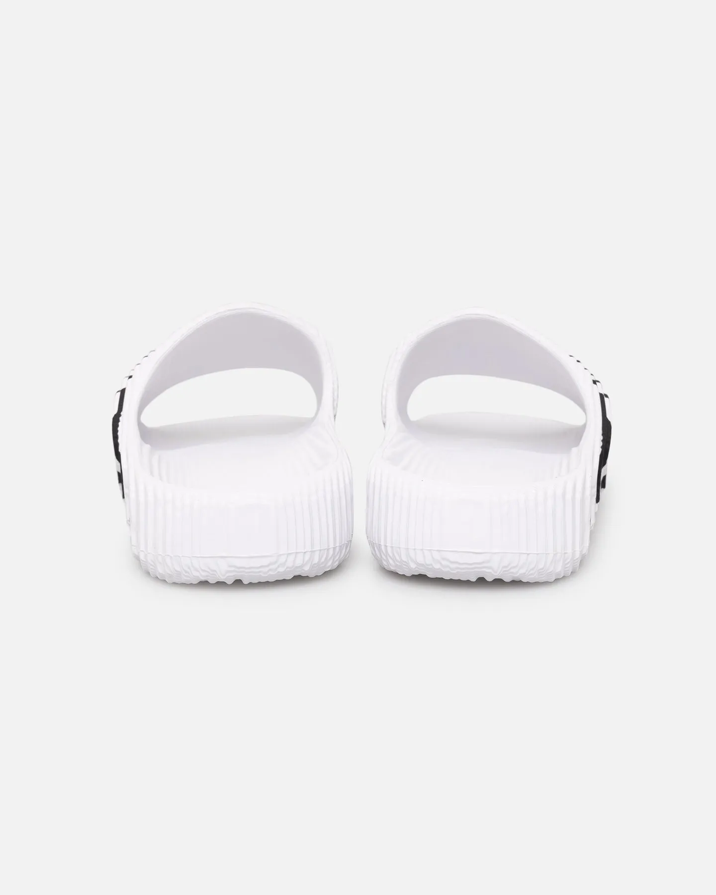 Clean Step Deep Shade Adidas Adilette 22 White/White