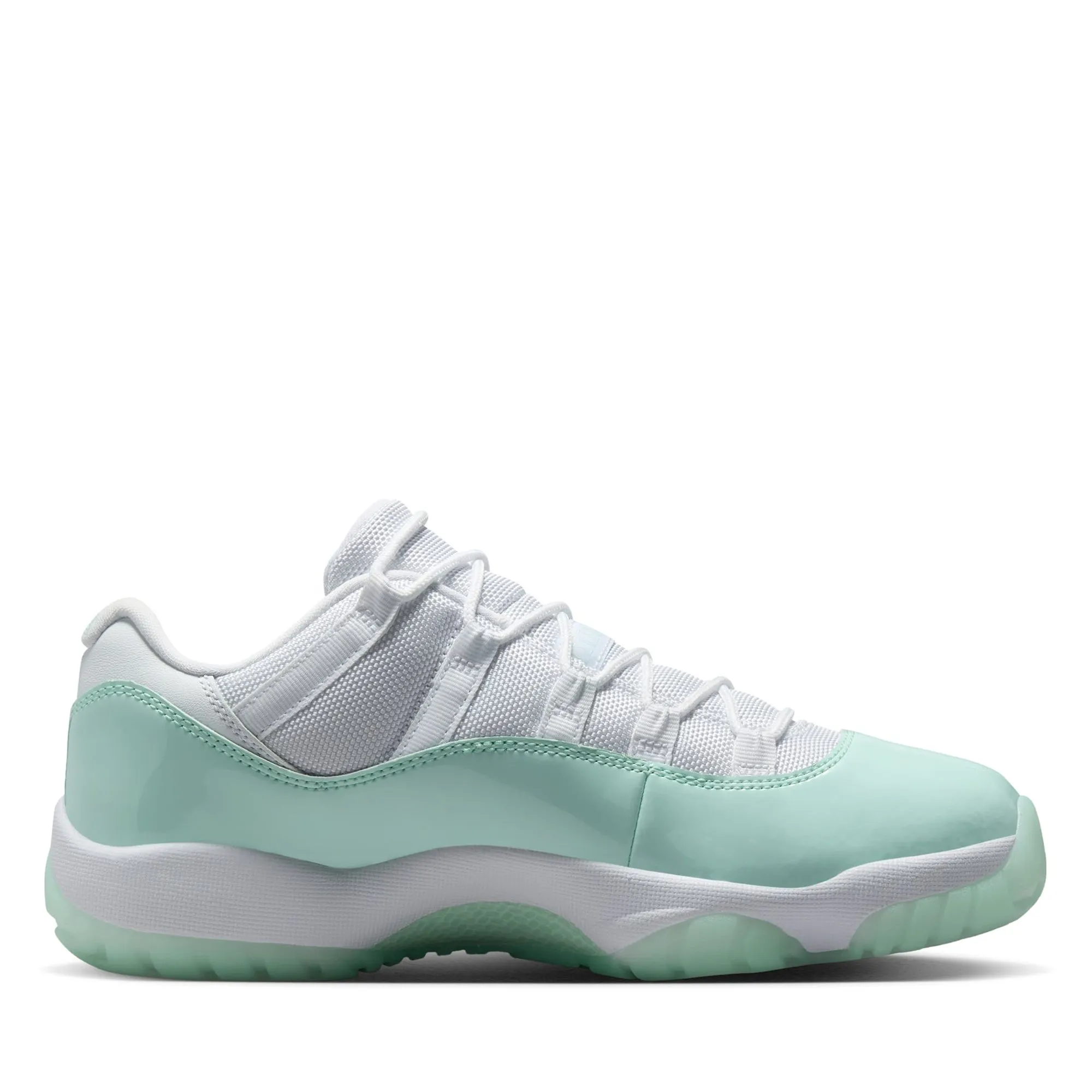 Women's Air Jordan 11 Retro Low - White/Igloo Comfy Step Molded EVA Foam