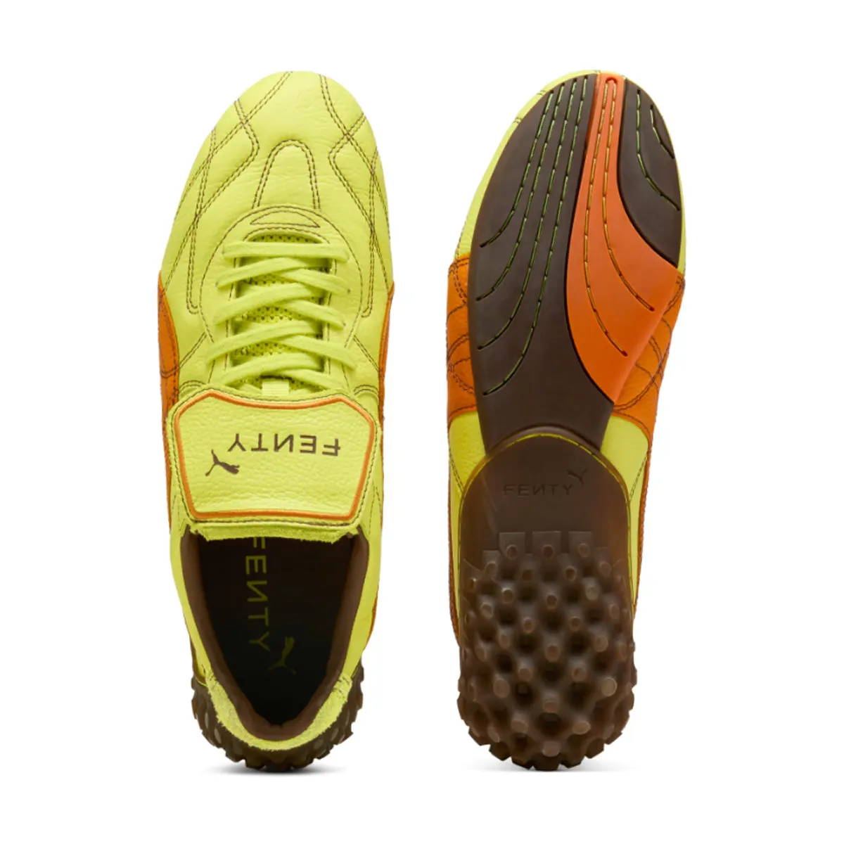   FENTY Avanti LS Stitched 'Lime Sheen Pumpkin Pie' Wind Safe Firm Ground