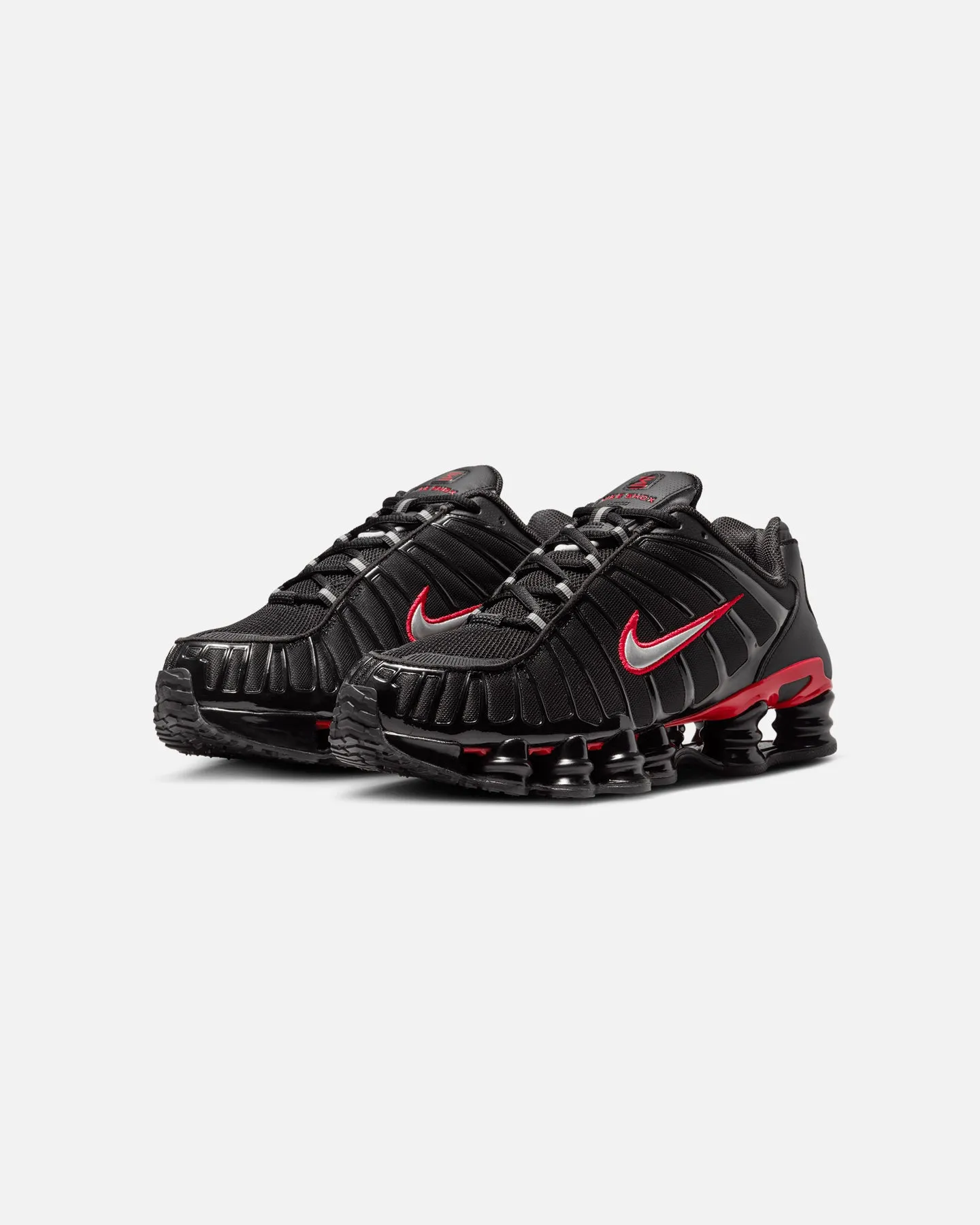 Season Ease Nike Shox TL "Black Red" Black/Metallic Silver