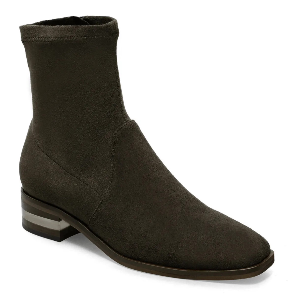 Silent D Women's Fuller Chocolate Suede Stretch Control Shade