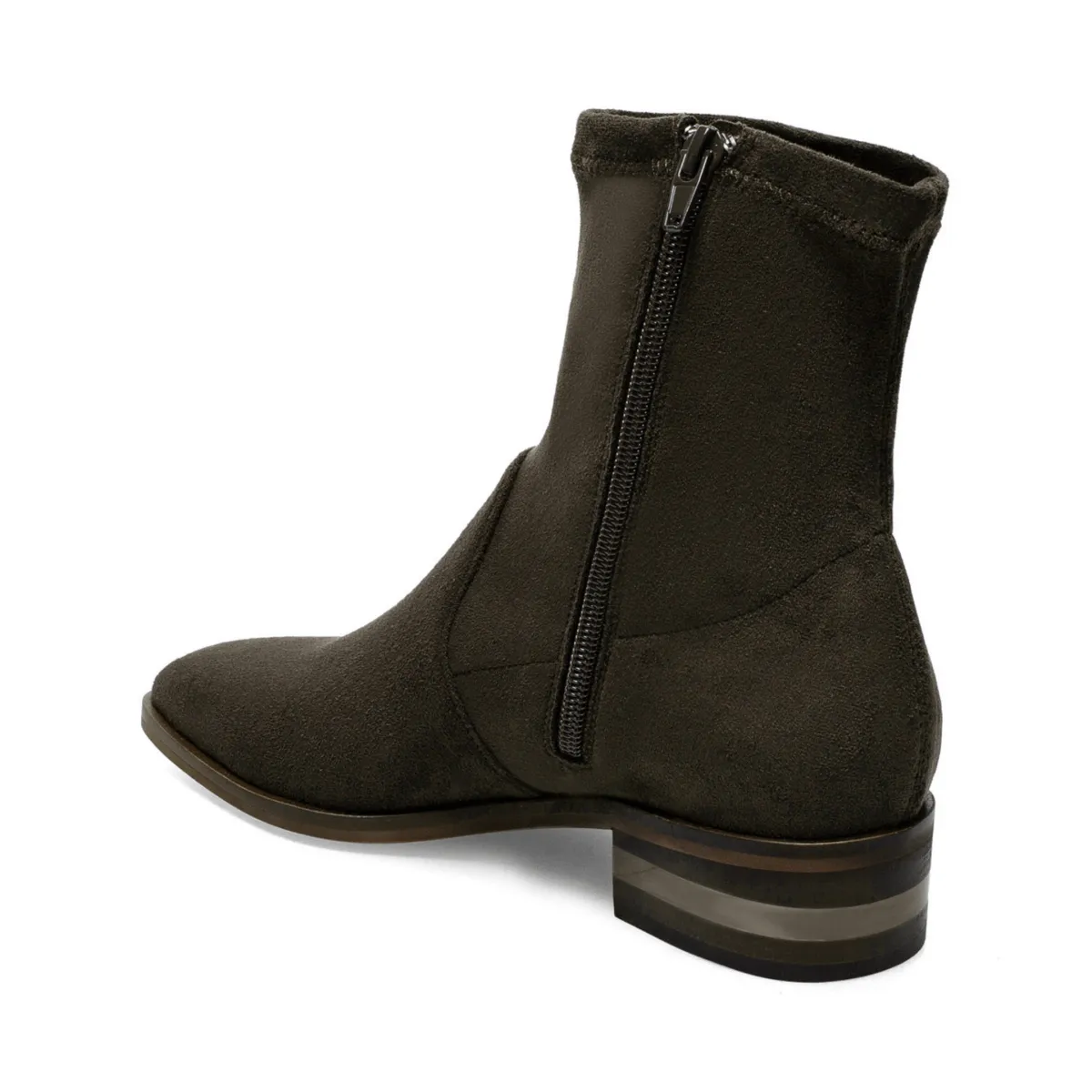 Silent D Women's Fuller Chocolate Suede Stretch Evening Out