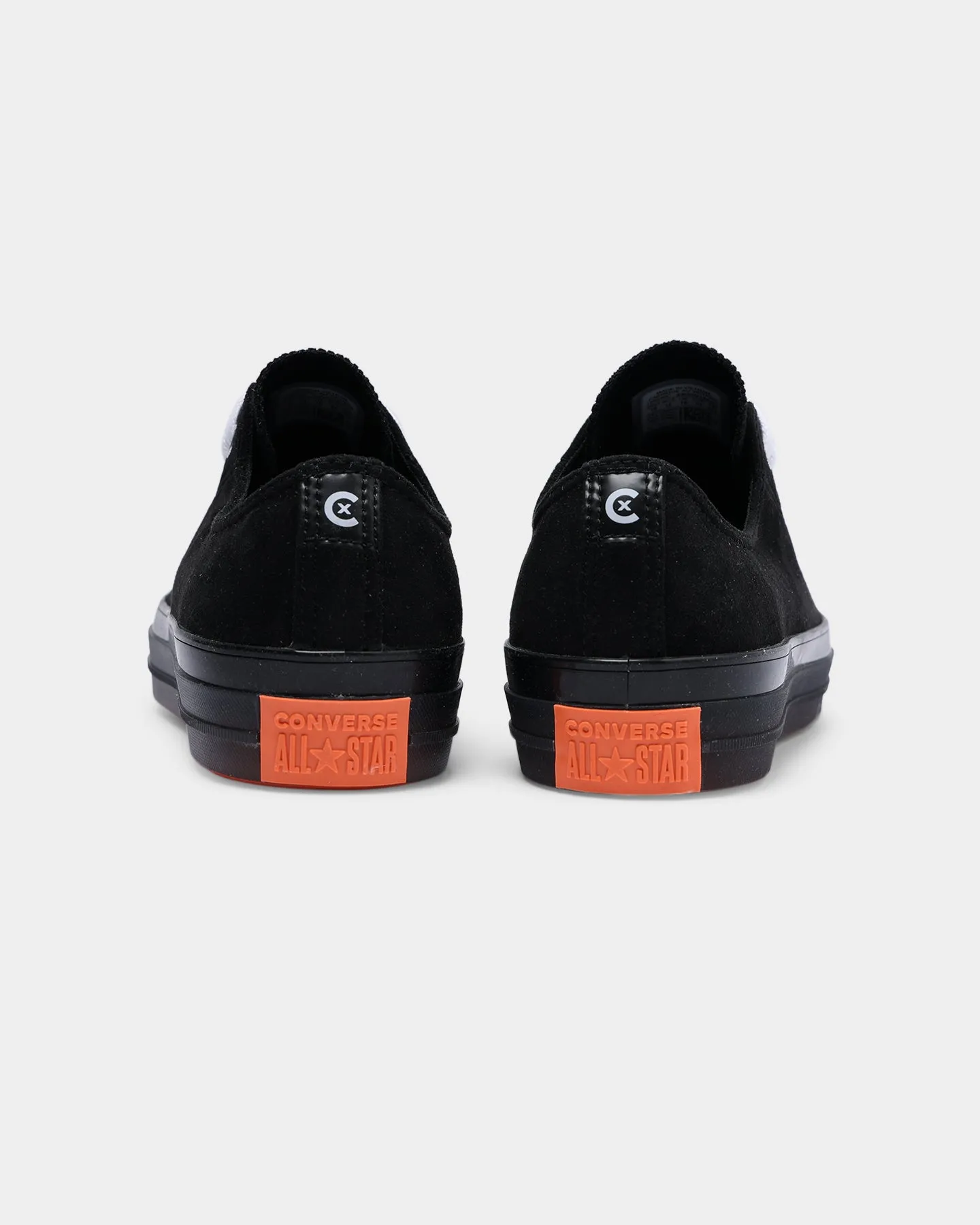 Converse Chuck Taylor All Star CX Stretch Suede Low Top Black/Mango/White Heel Safe Global Cool
