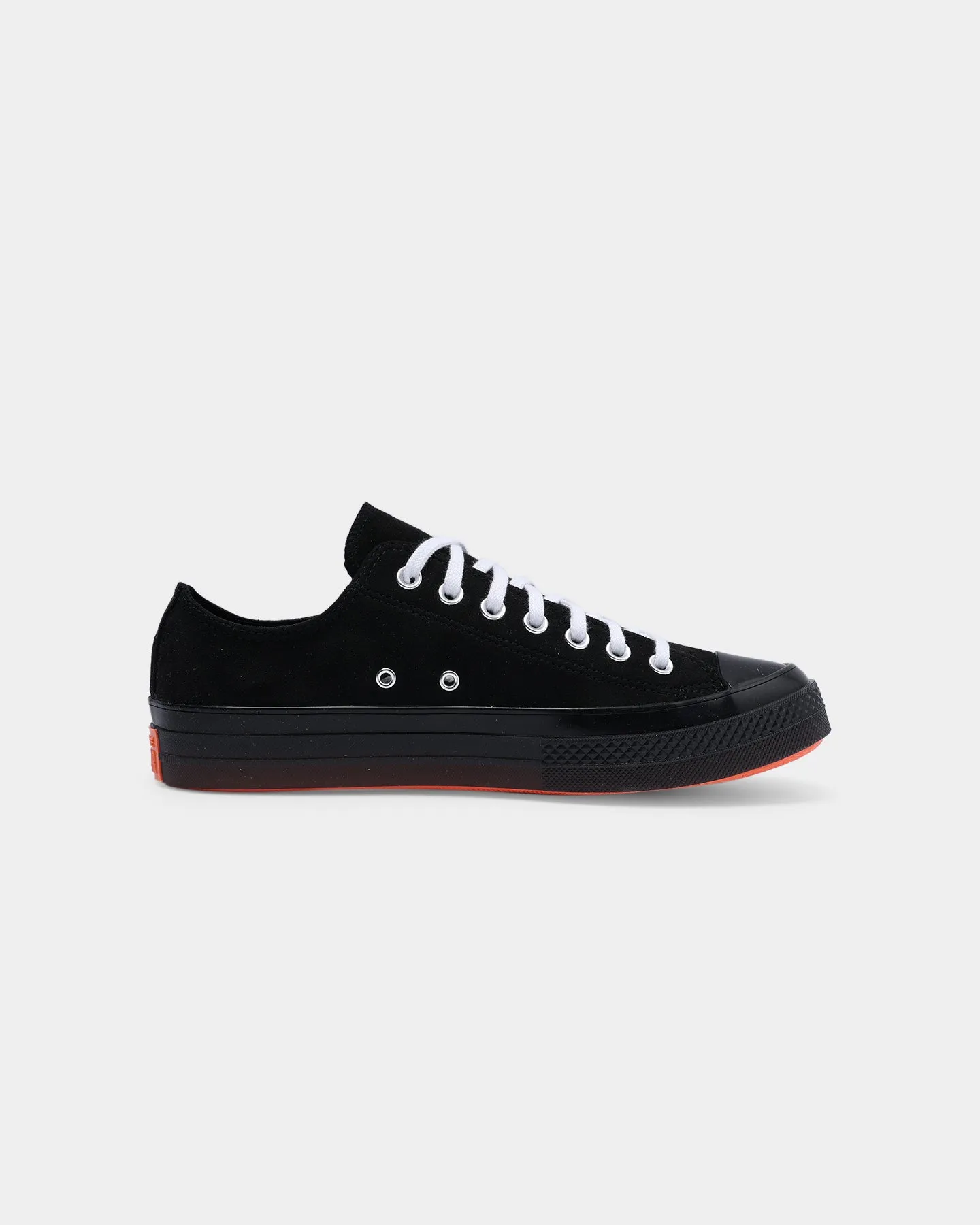 Converse Chuck Taylor All Star CX Stretch Suede Low Top Black/Mango/White Night Glow Concert Mood