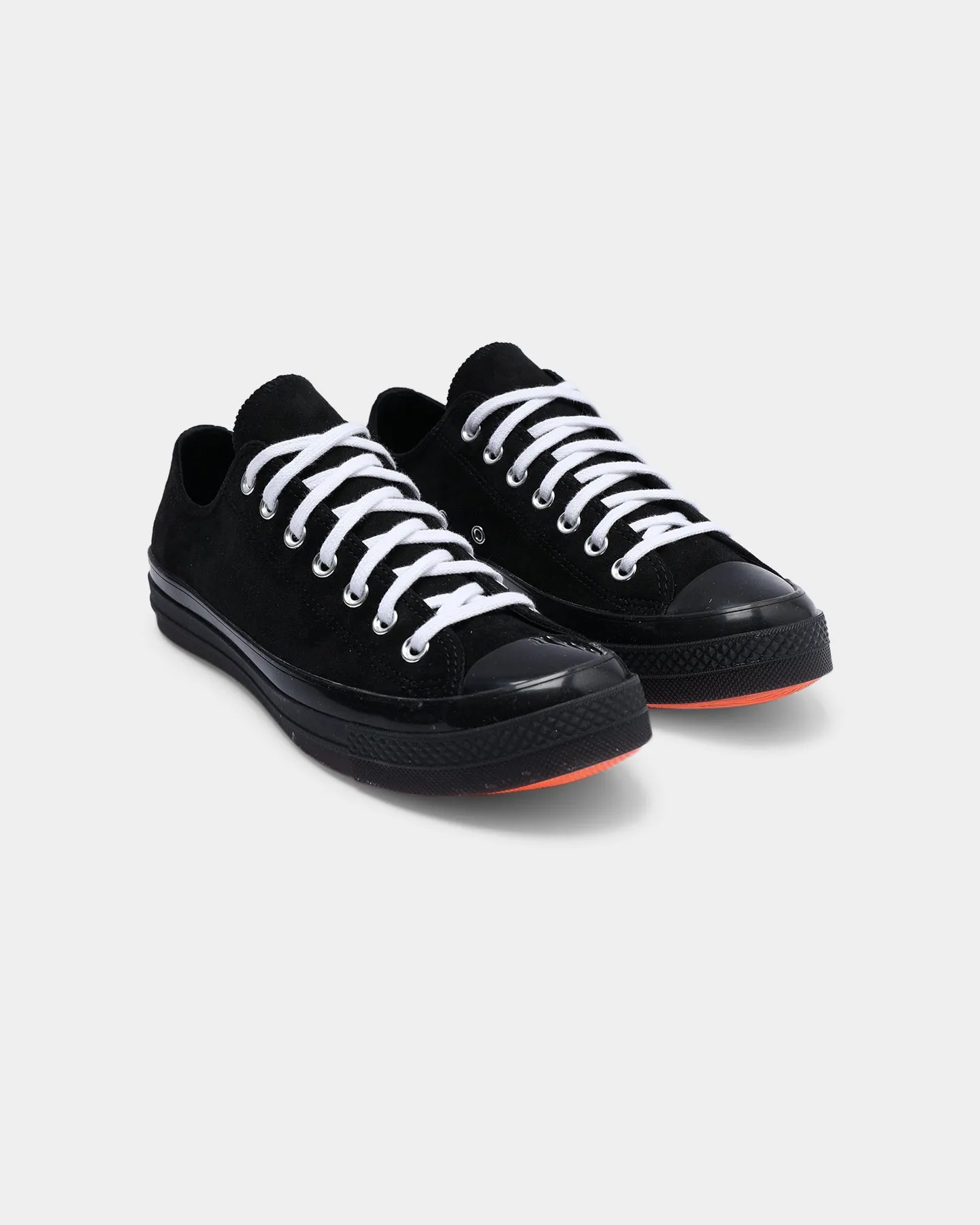 Comfort Platform Autumn Cool Converse Chuck Taylor All Star CX Stretch Suede Low Top Black/Mango/White