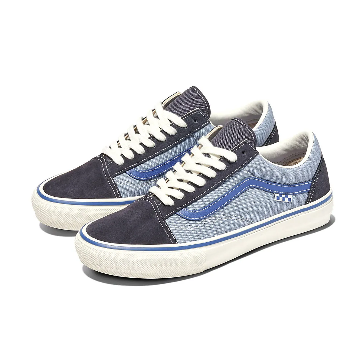   Elijah Berle Skate Old Skool 'Dusty Blue' Hill Tough