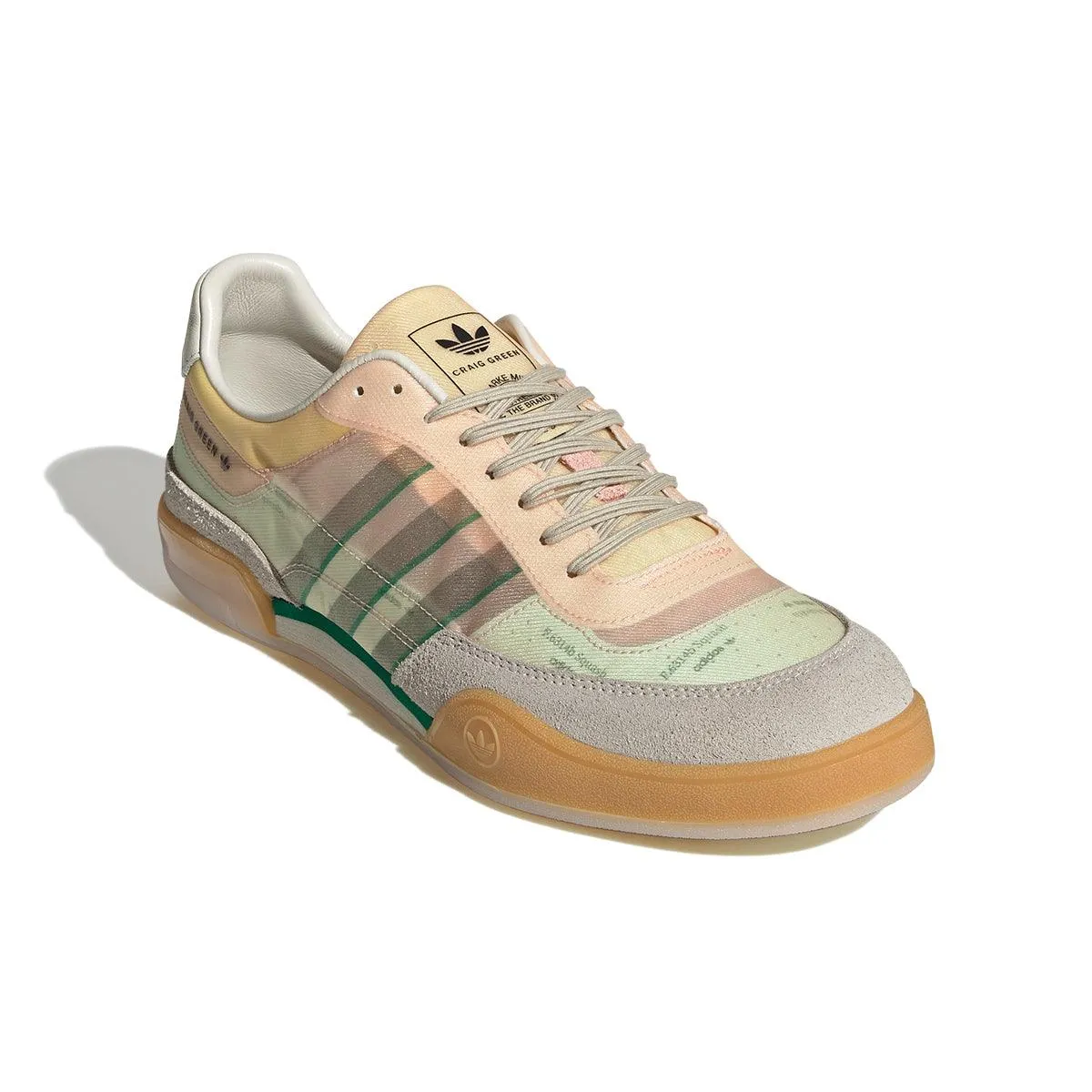   Craig Green Squash Polta AKH 'Cream Bold Green' Comfort collar Elegant Mood