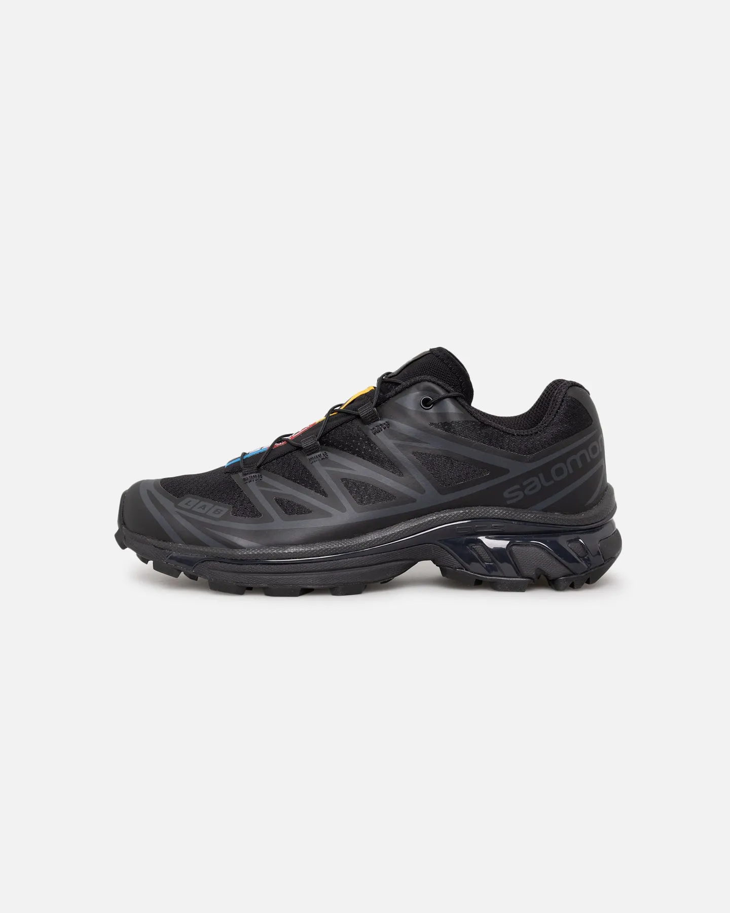 Suede Soft Injury Safe Salomon XT-6 Black