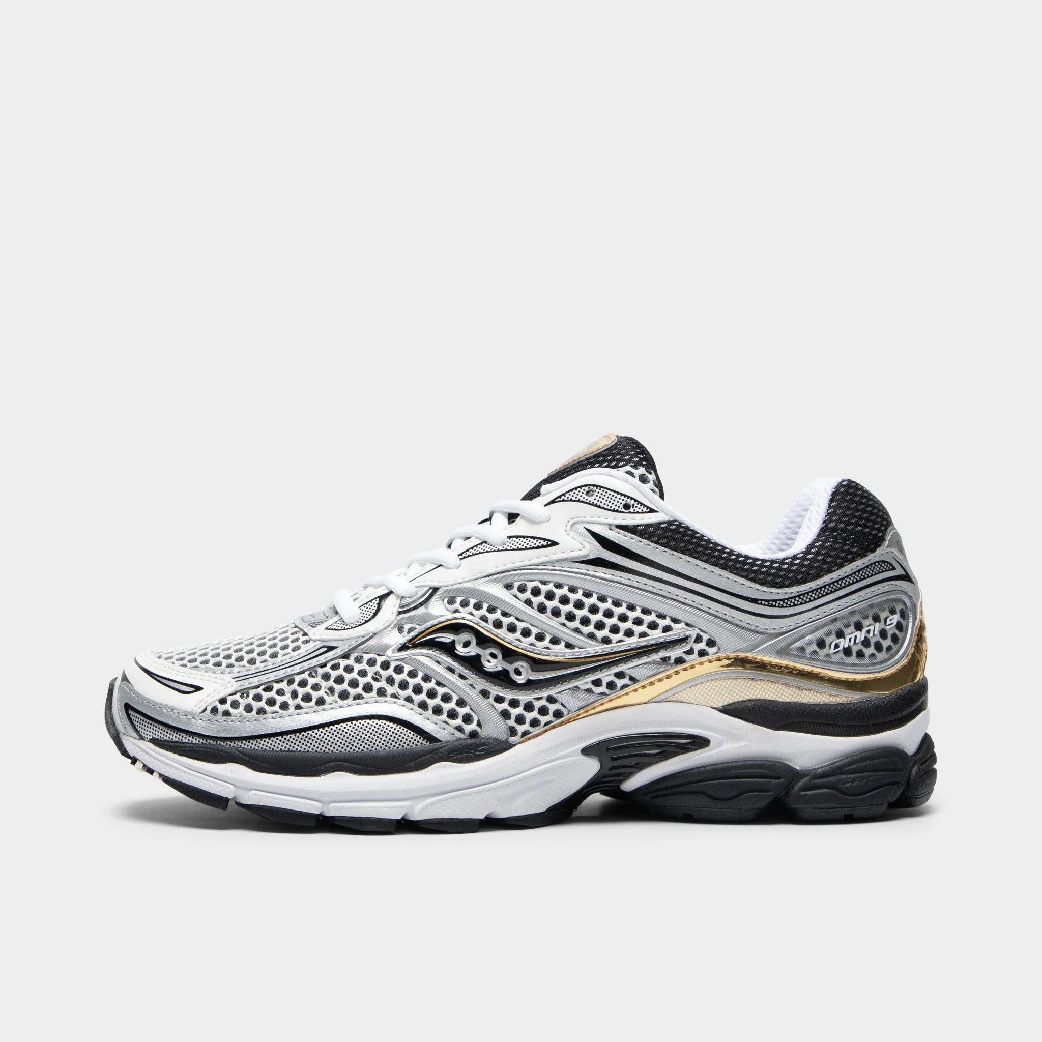 Light Core Saucony ProGrid Omni 9 Silver / Black - Gold