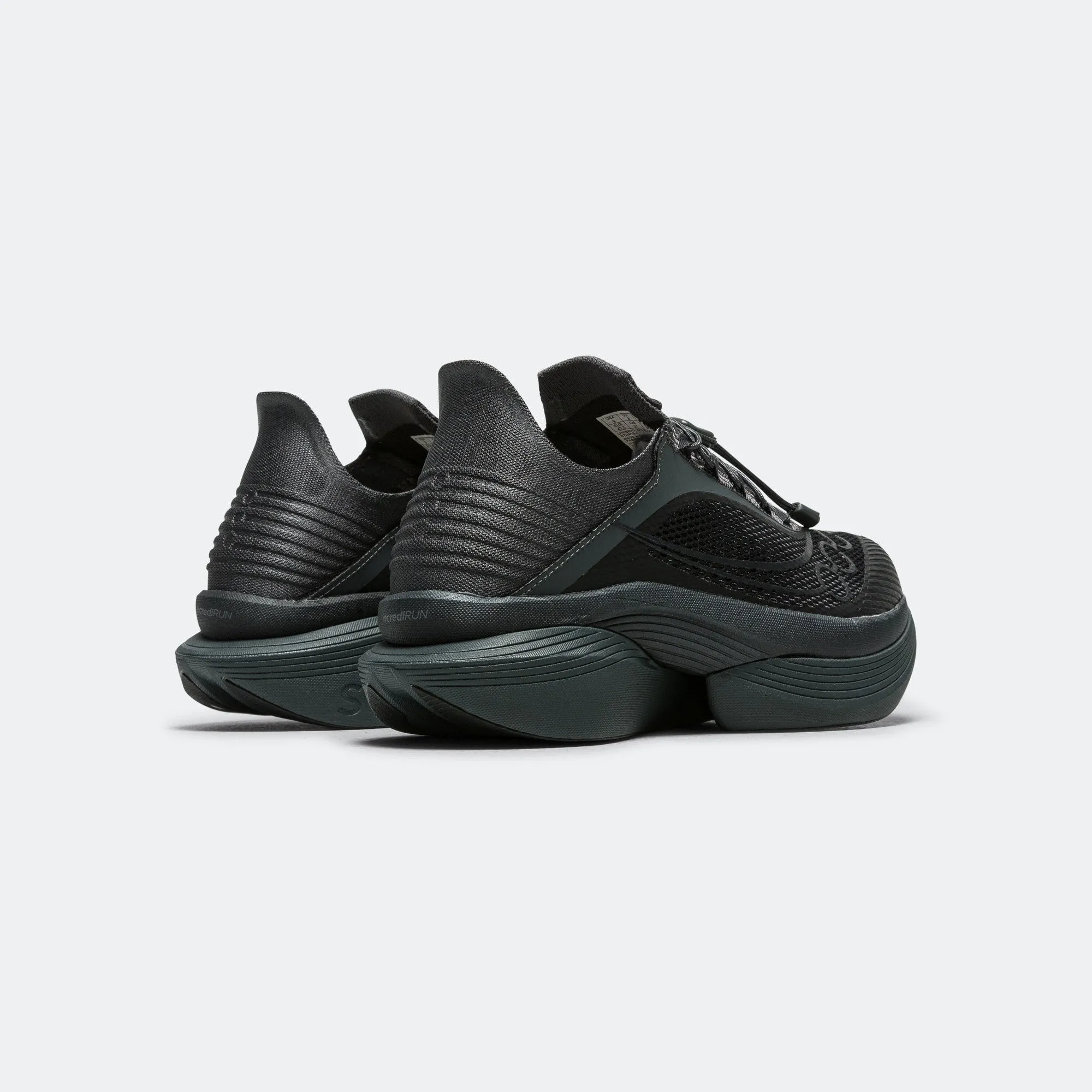 Foot Shape Ankle Cushioning Endorphin Elite 2 SILO - Black/Shadow