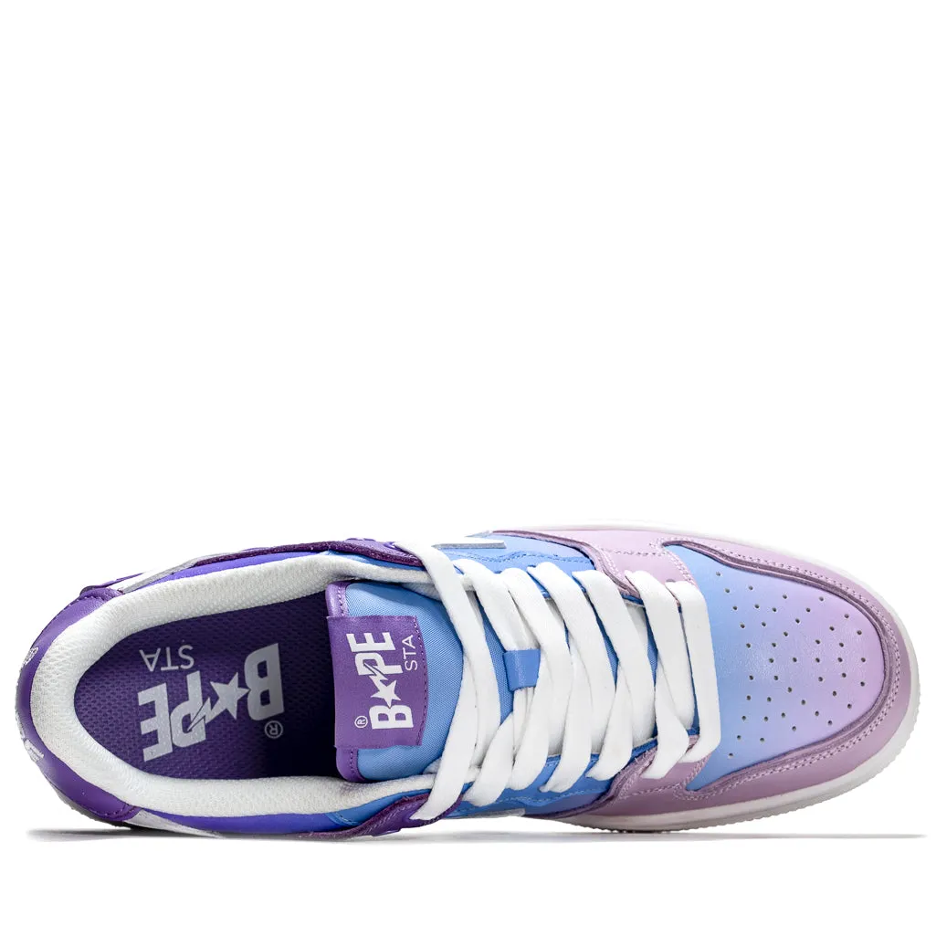 Reflective details A Bathing Ape Sk8 Sta #1 - Purple