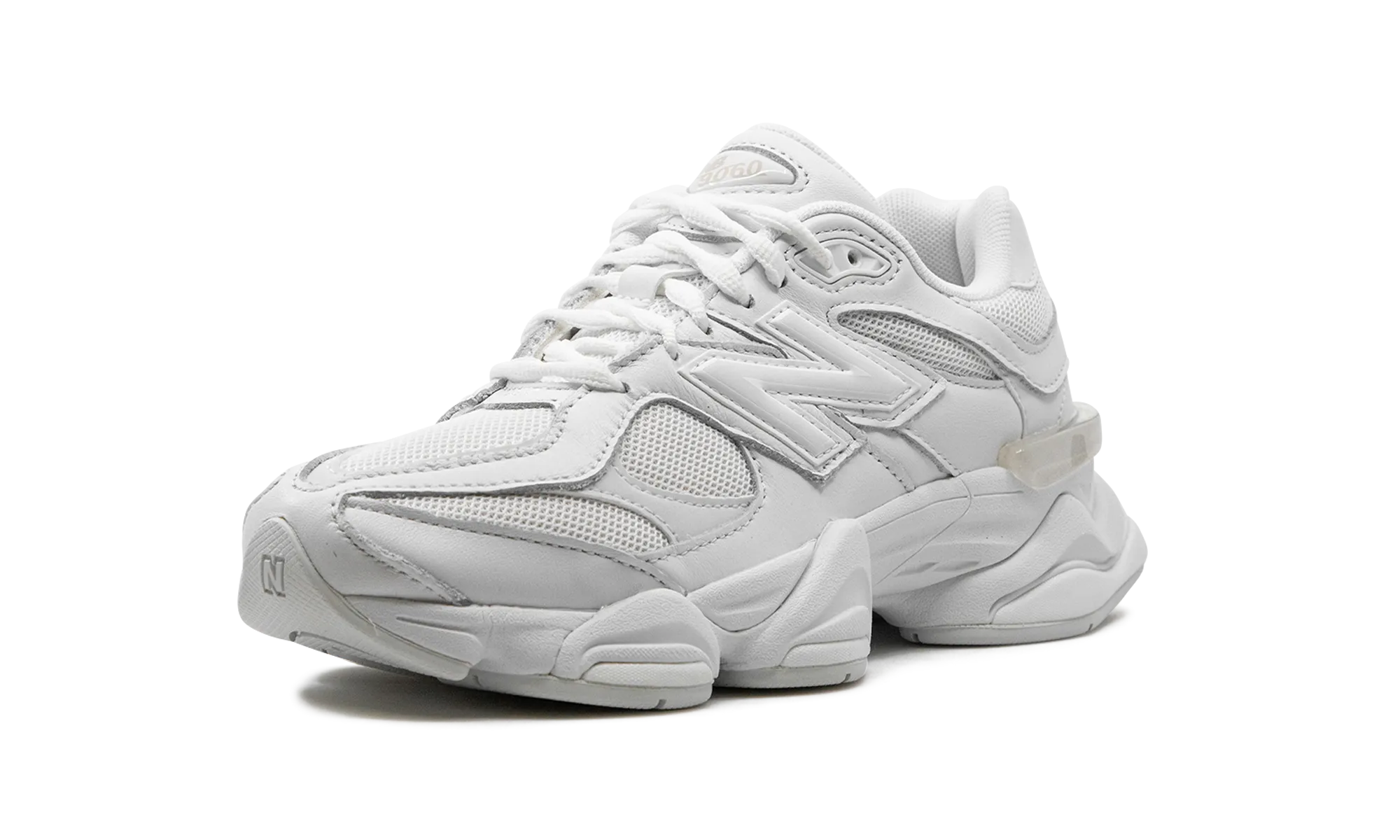 9060 "WHITE" synthetic upper shoes lightweight - design