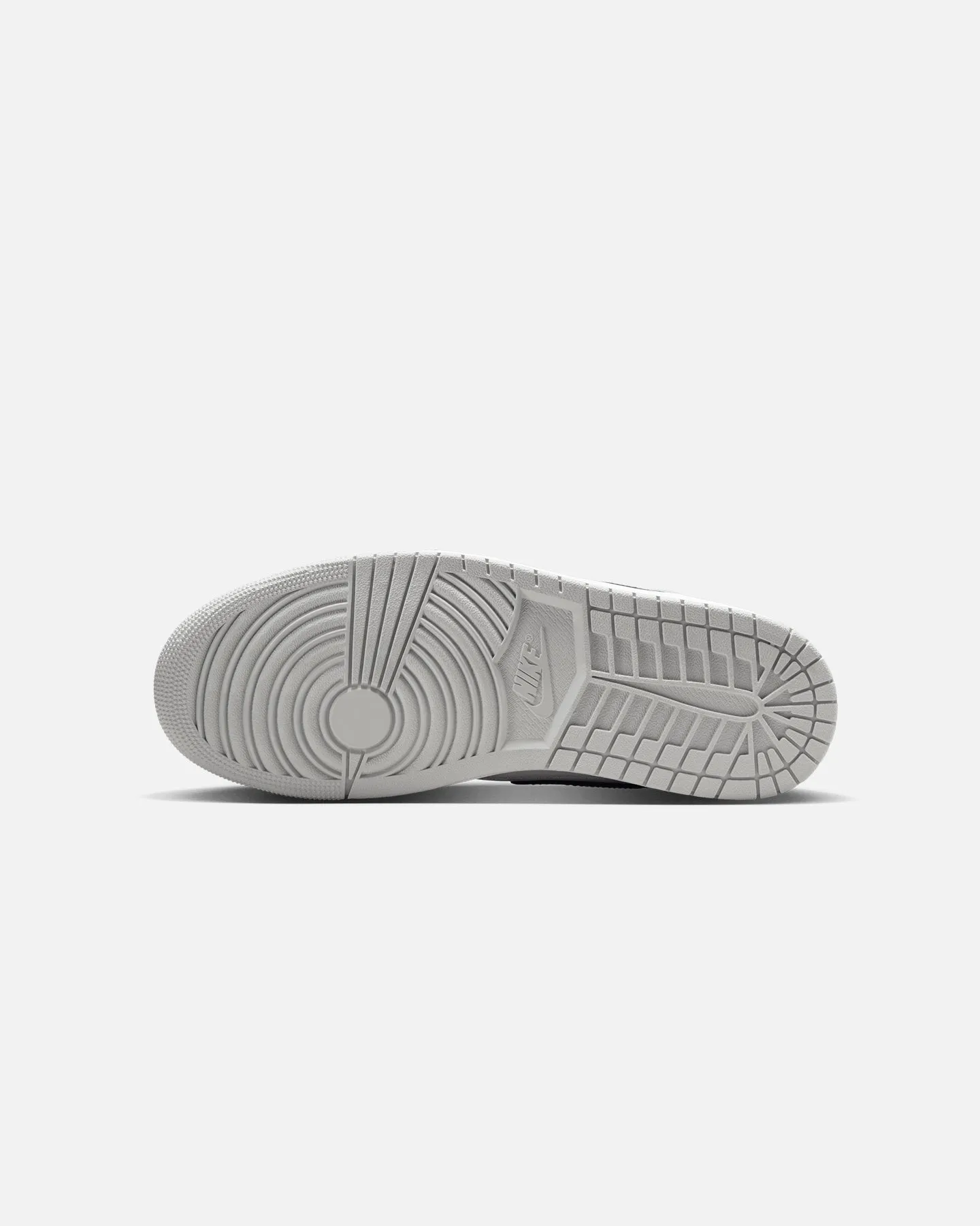 Pair Quick Jordan Air Jordan 1 Mid "Baron" White/Black/Smoke Grey