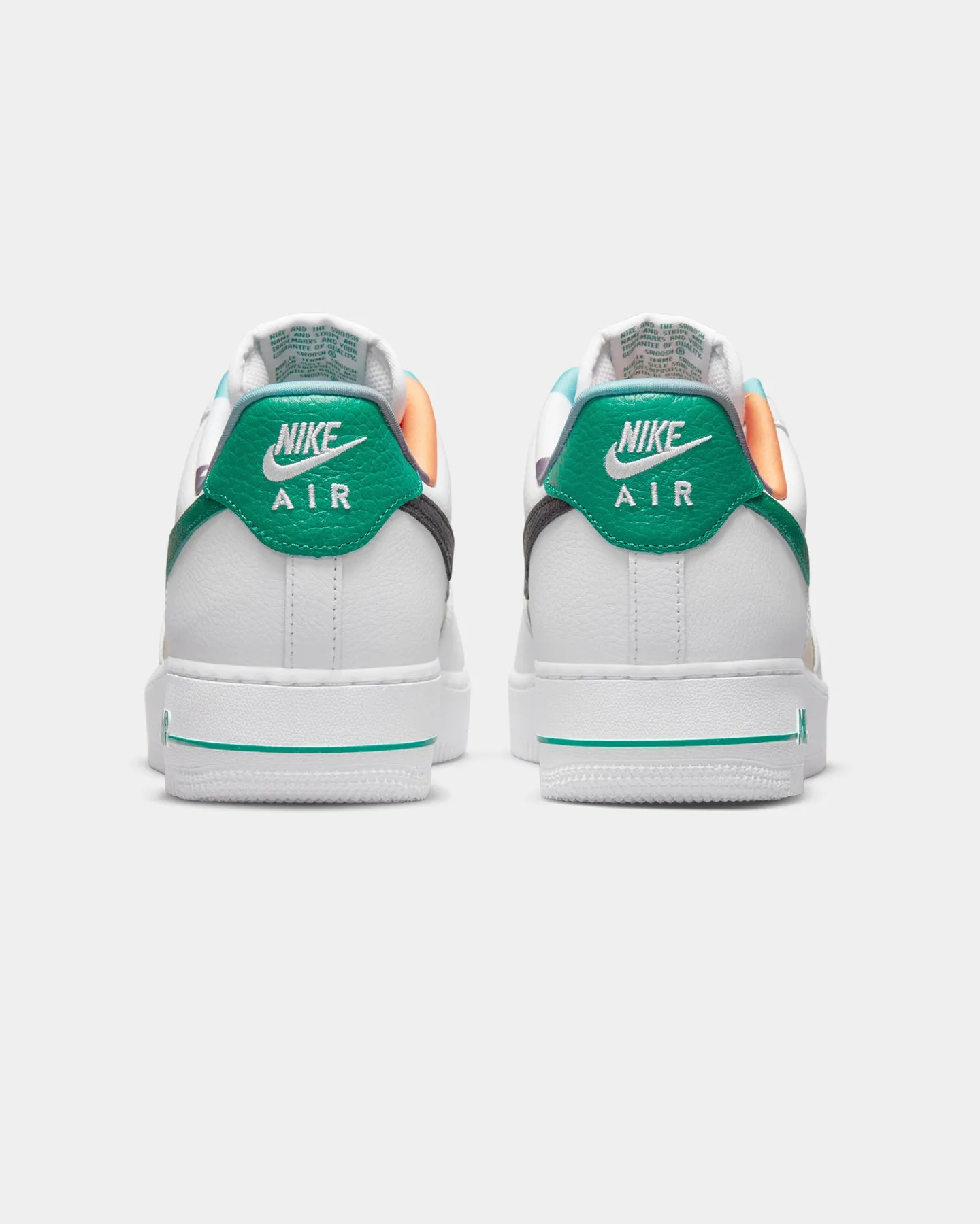 Smart Fit Cosmic Glow Nike Air Force 1 '07 LV8 EMB White/Malachite