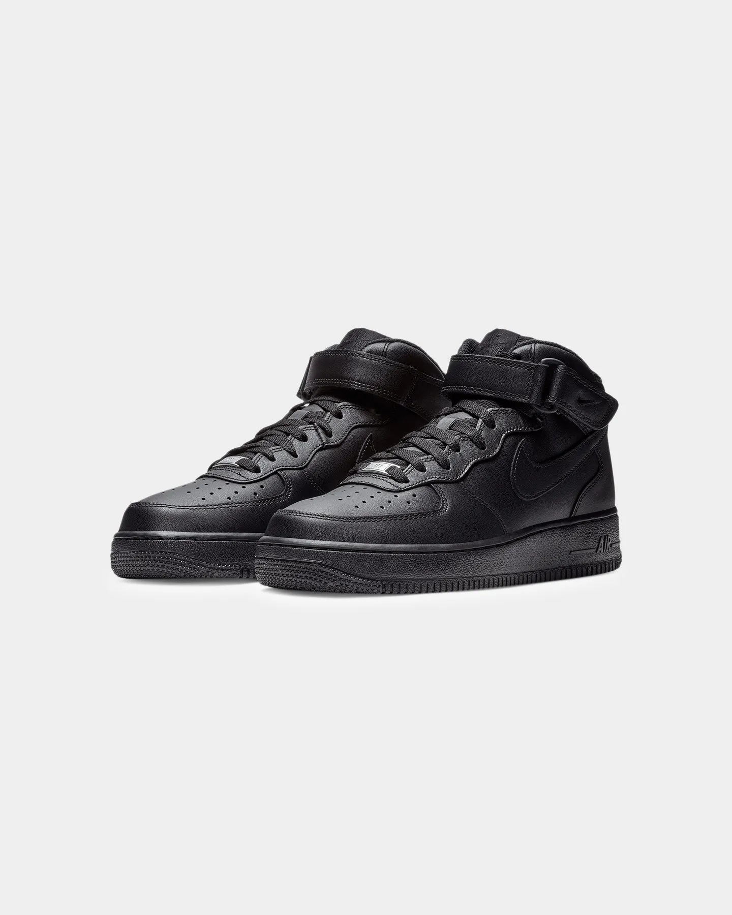Cool Tone Dark Edge Nike Air Force 1 Mid '07 Black/Black