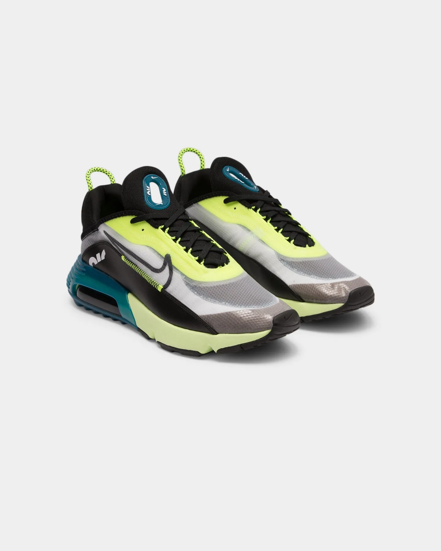 Nike Men's Air Max 2090 White/Black/Volt Street Run
