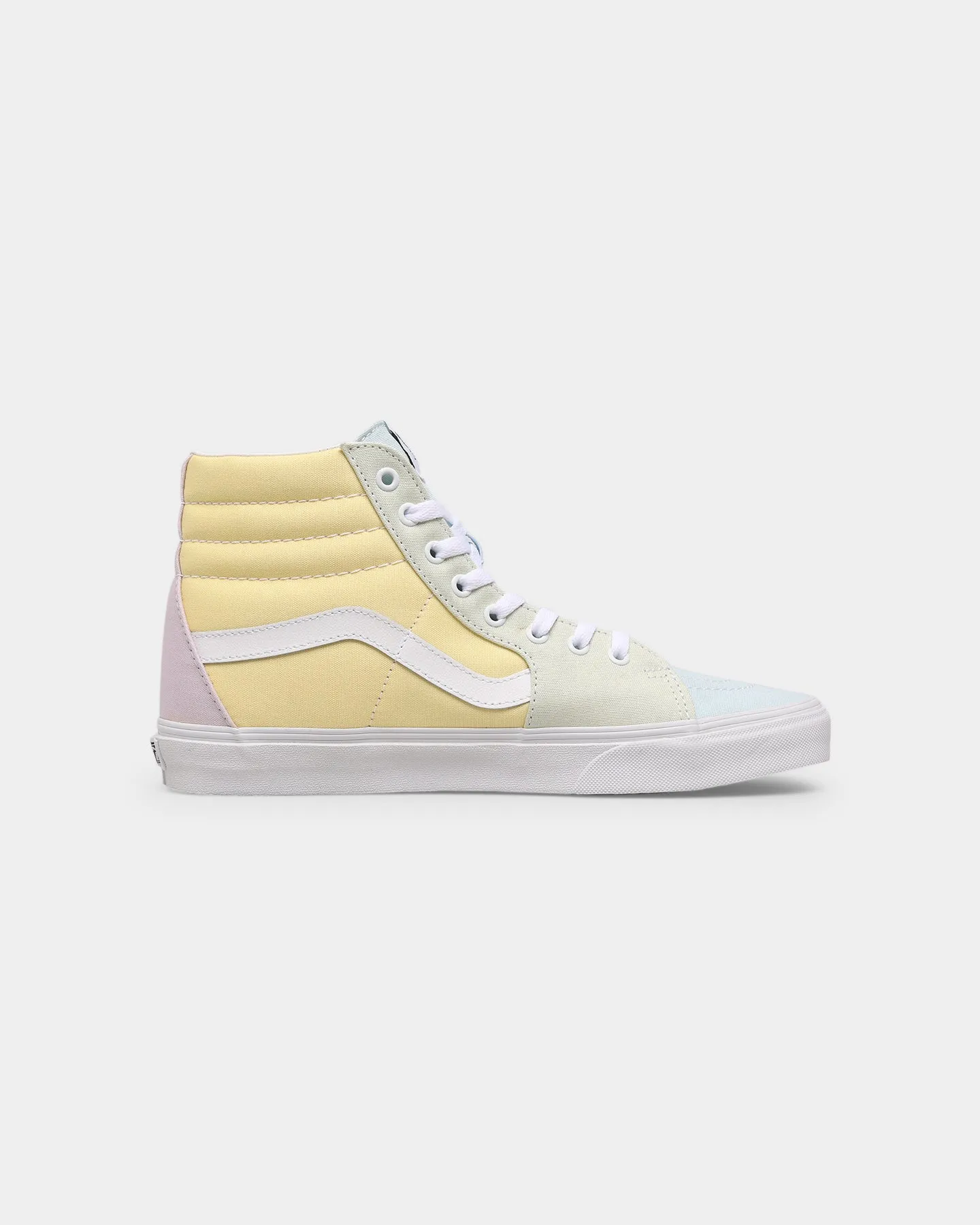 Vans SK8-HI Pastel Block Multi/True White Energy Walk Reinforced toe