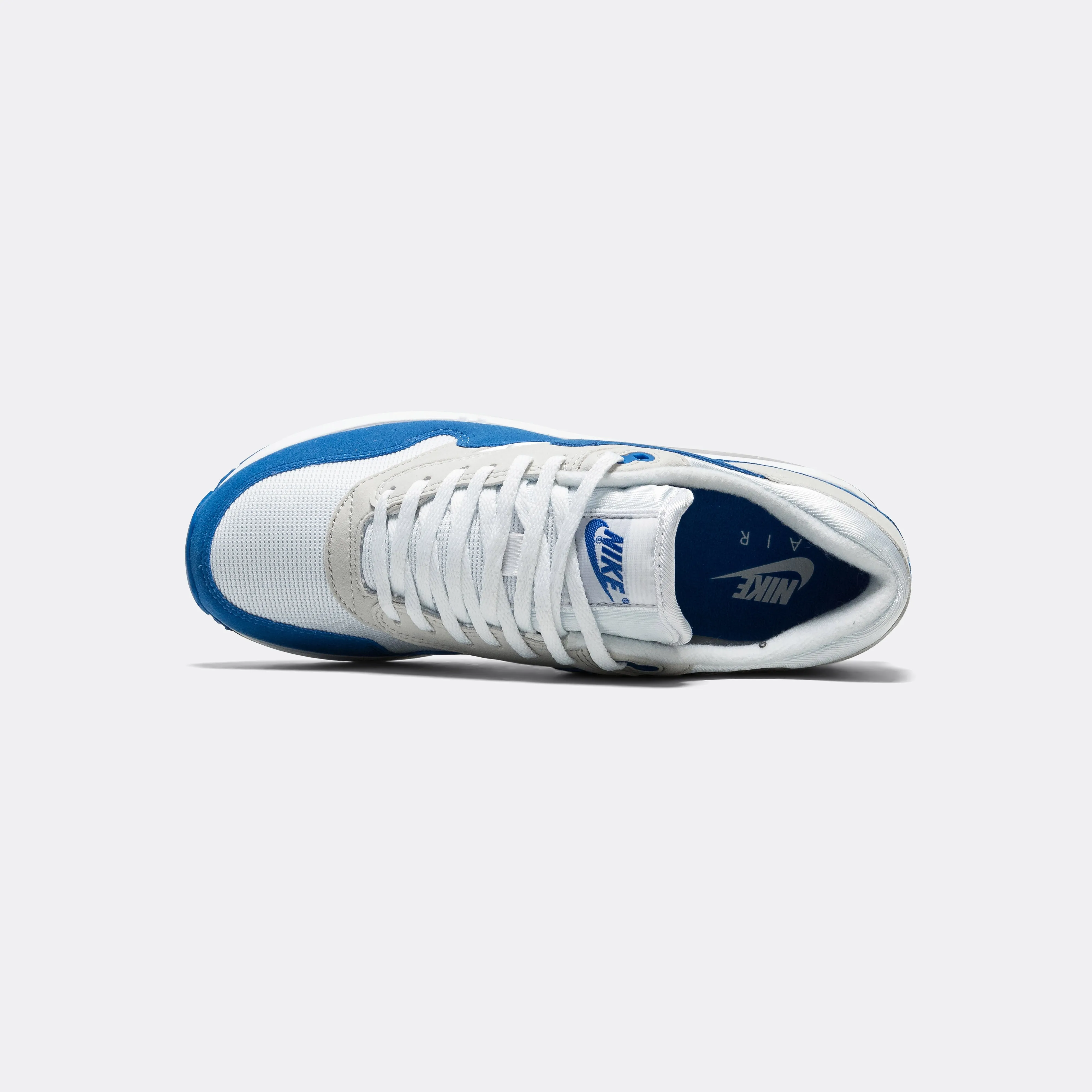 Comfort Midsole Womens Air Max 1 '86 OG - White/Royal Blue-Lt Neutral Grey-Black