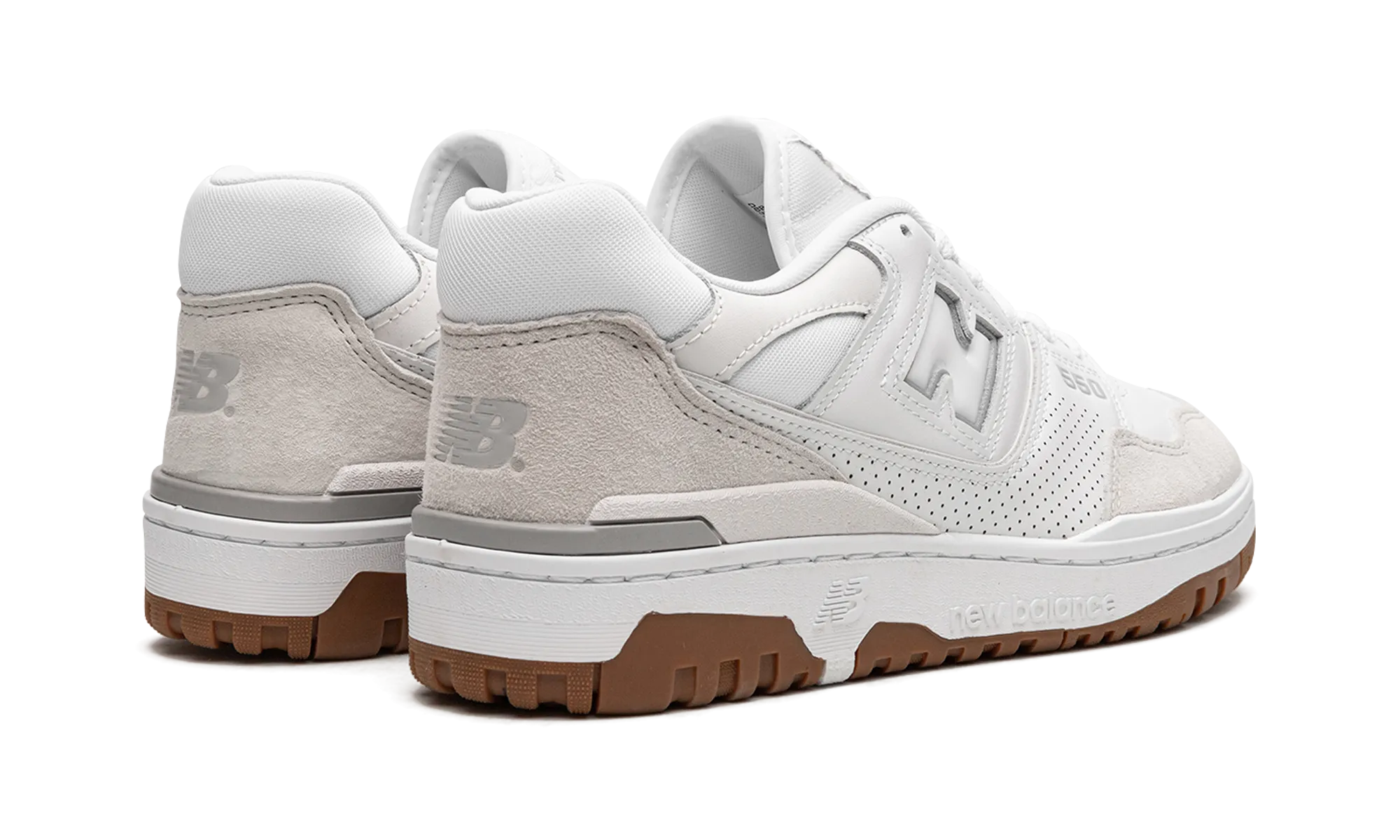 550 "White/Gum" historical - themed running wear for running