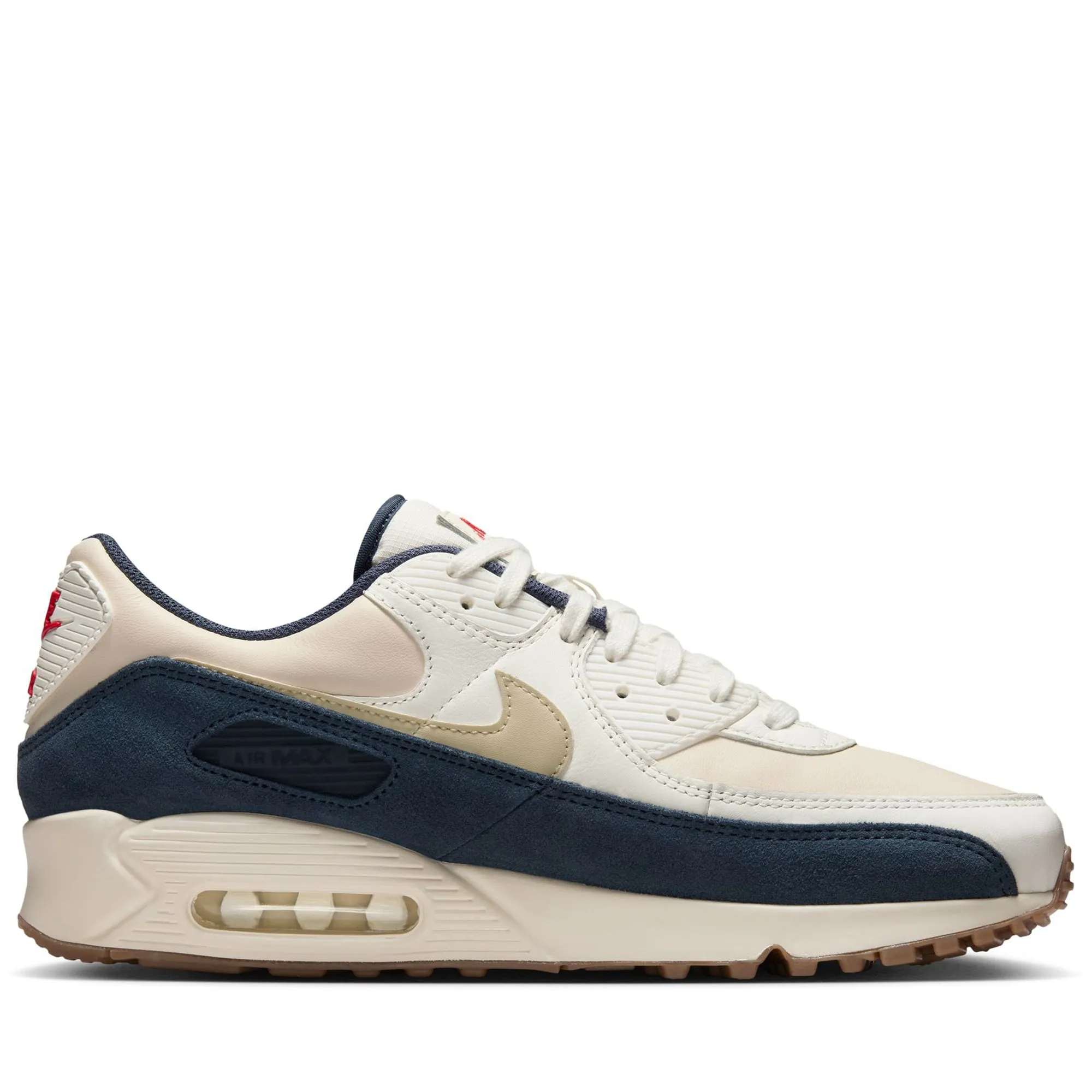 Stable platform Nike Air Max 90 Premium - Pale Ivory/Light Khaki