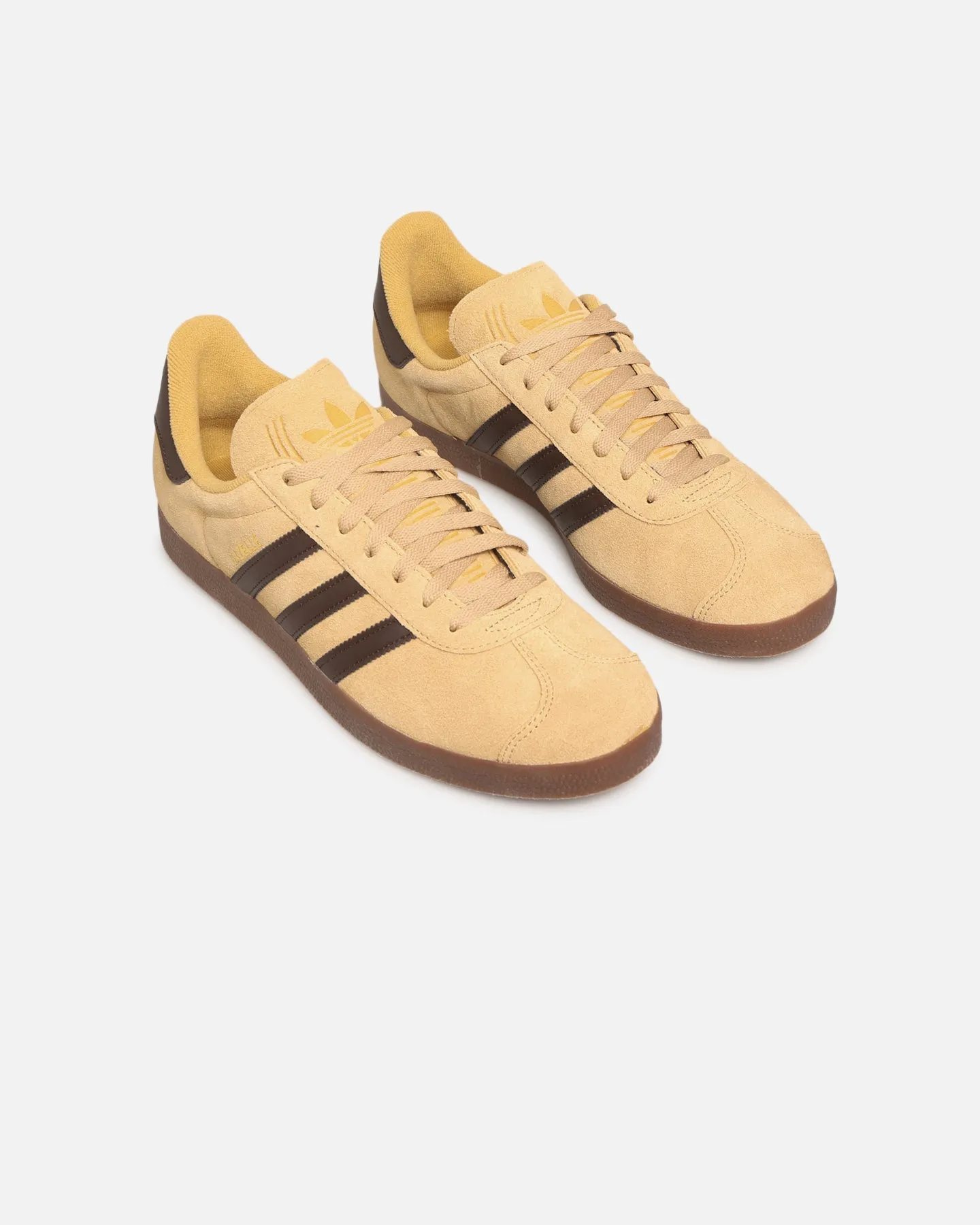 River Cross Slip On Style Adidas Gazelle Beige