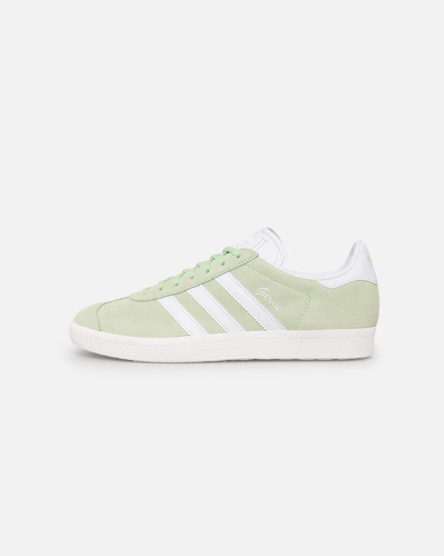 Adidas Women's Gazelle Green/White Modern Cushioning Ultra-soft traction