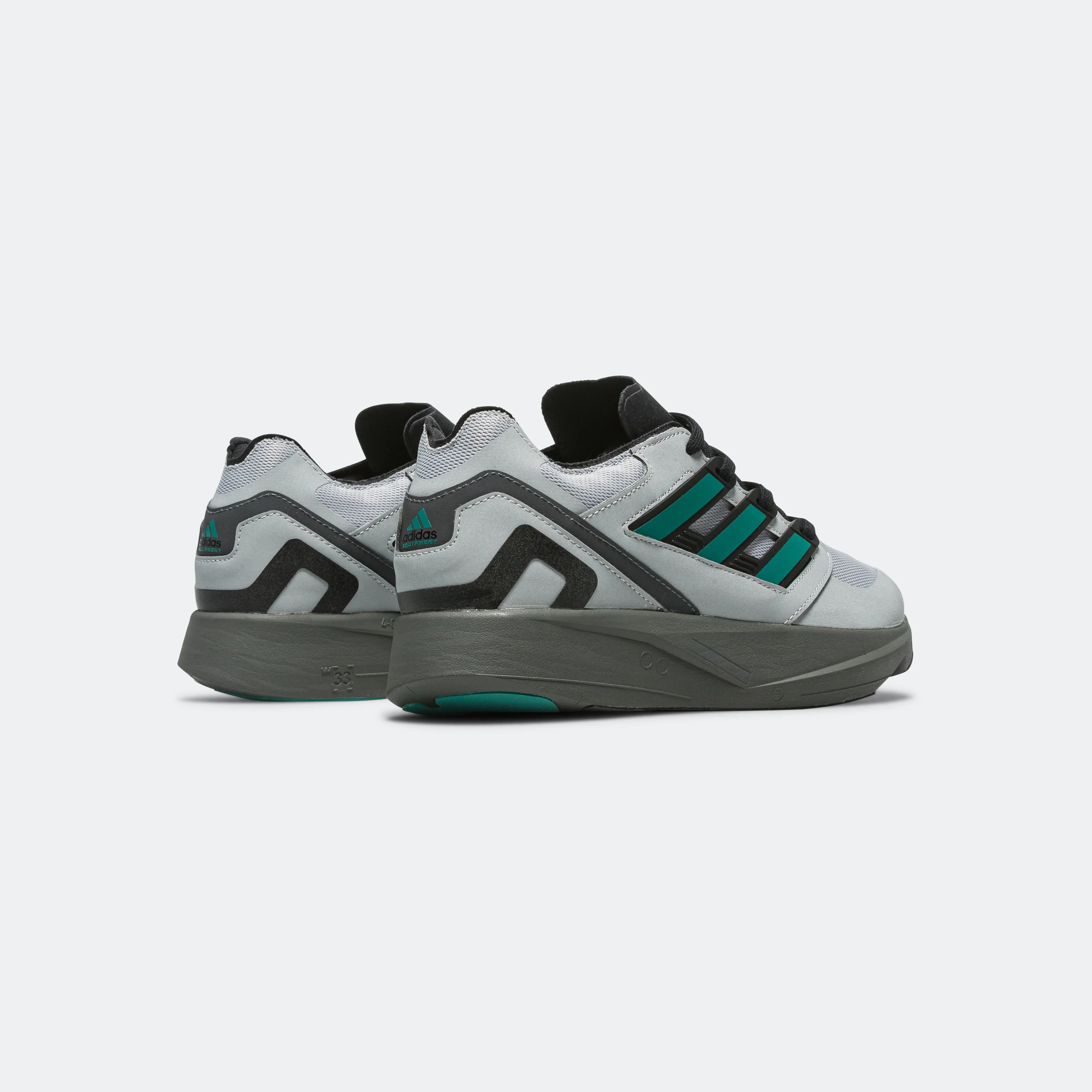Equipment Takumi SE - Silver Metallic/EQT Green-Iron Metallic Microfiber Heel Counter Energy Returning Heel
