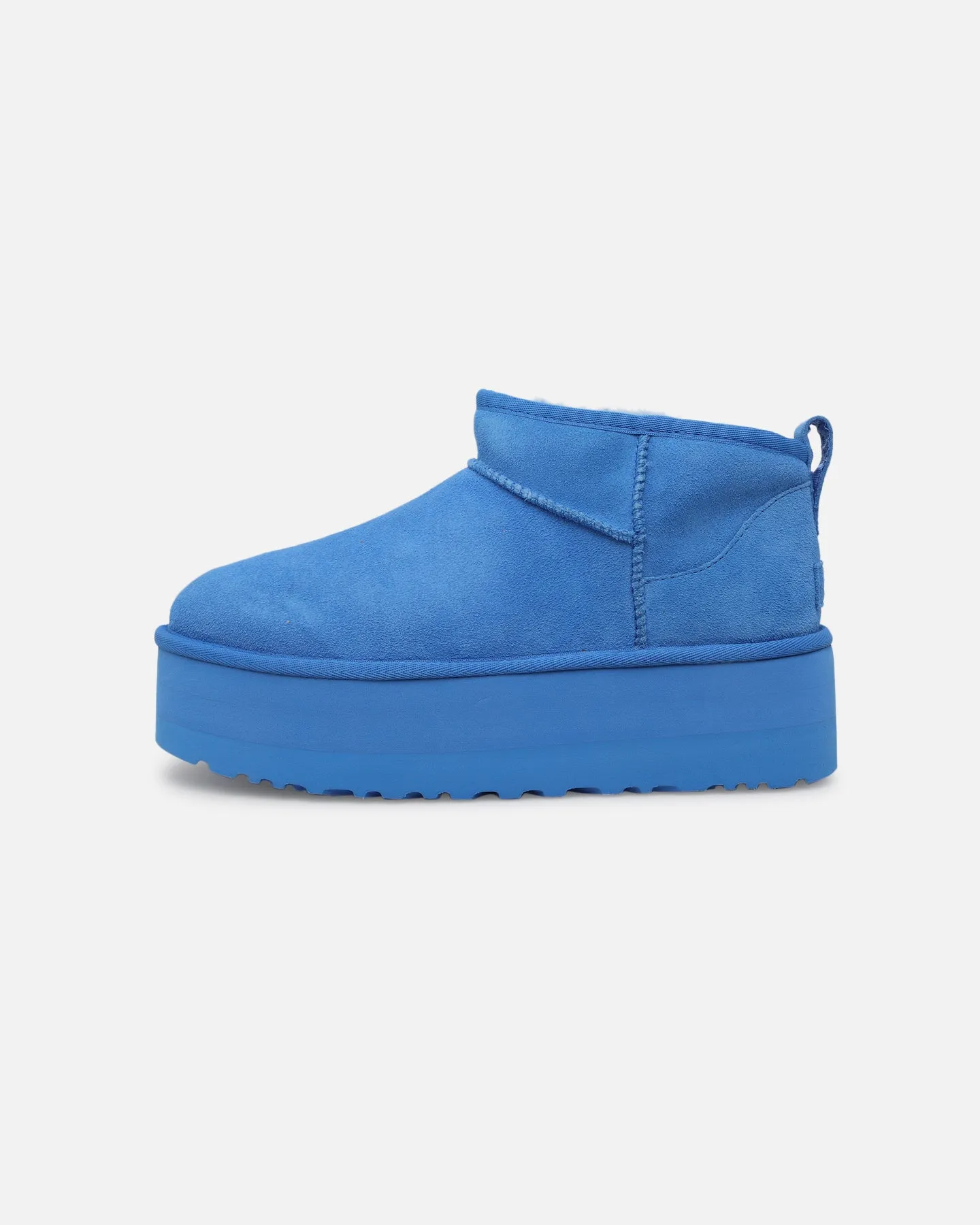 Ugg Boots Women's Classic Ultra Mini Platform Blue Upgraded arch Ultra-soft wear