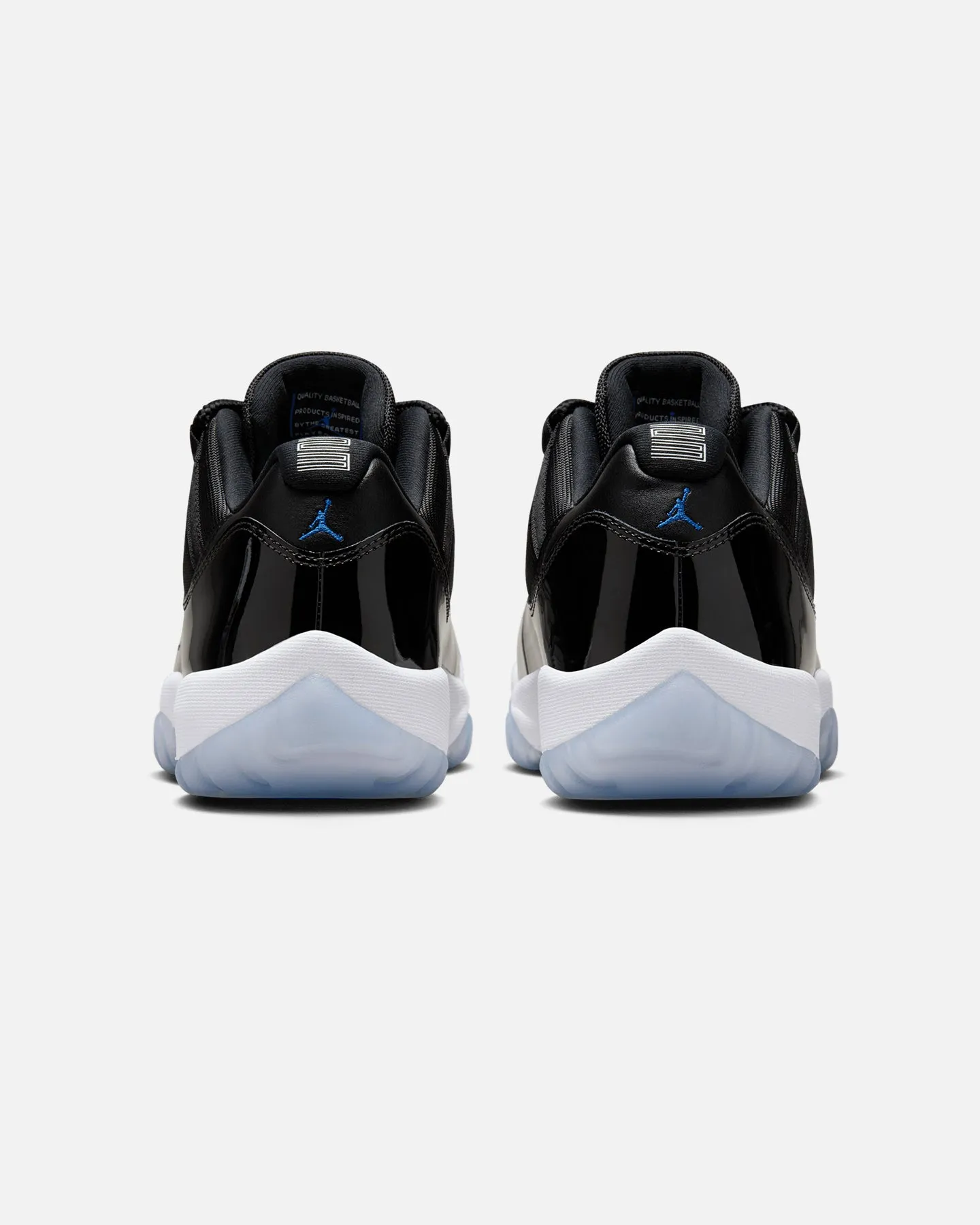 Nike Air Jordan 11 Retro Low "Space Jam" Black/Varsity Royal White Comfort Ankle Cushioned Insole