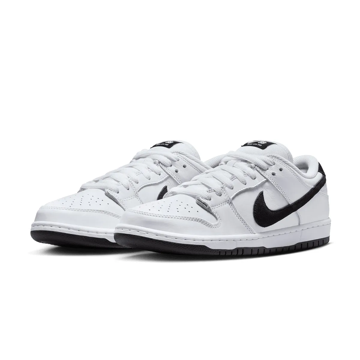 SB Dunk Low Pro 'White Black' afternoon