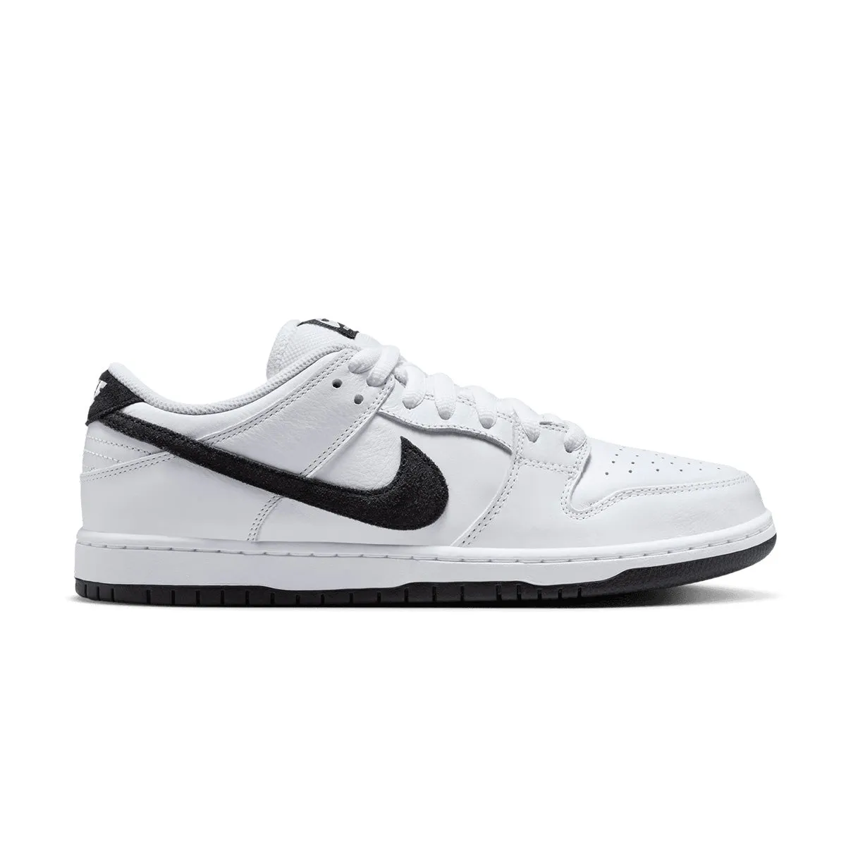 SB Dunk Low Pro 'White Black' Strap runners'