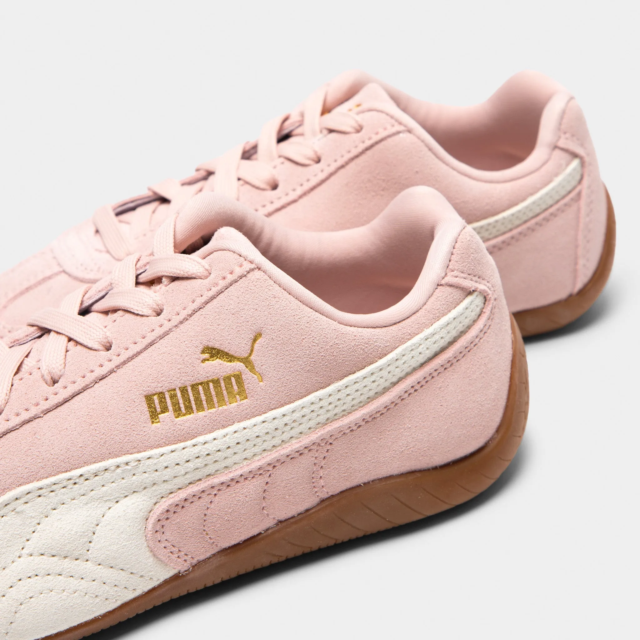 Simple Pair Easy Movement PUMA Juniors' Speedcat OG Mauve Mist / Frosted Ivory