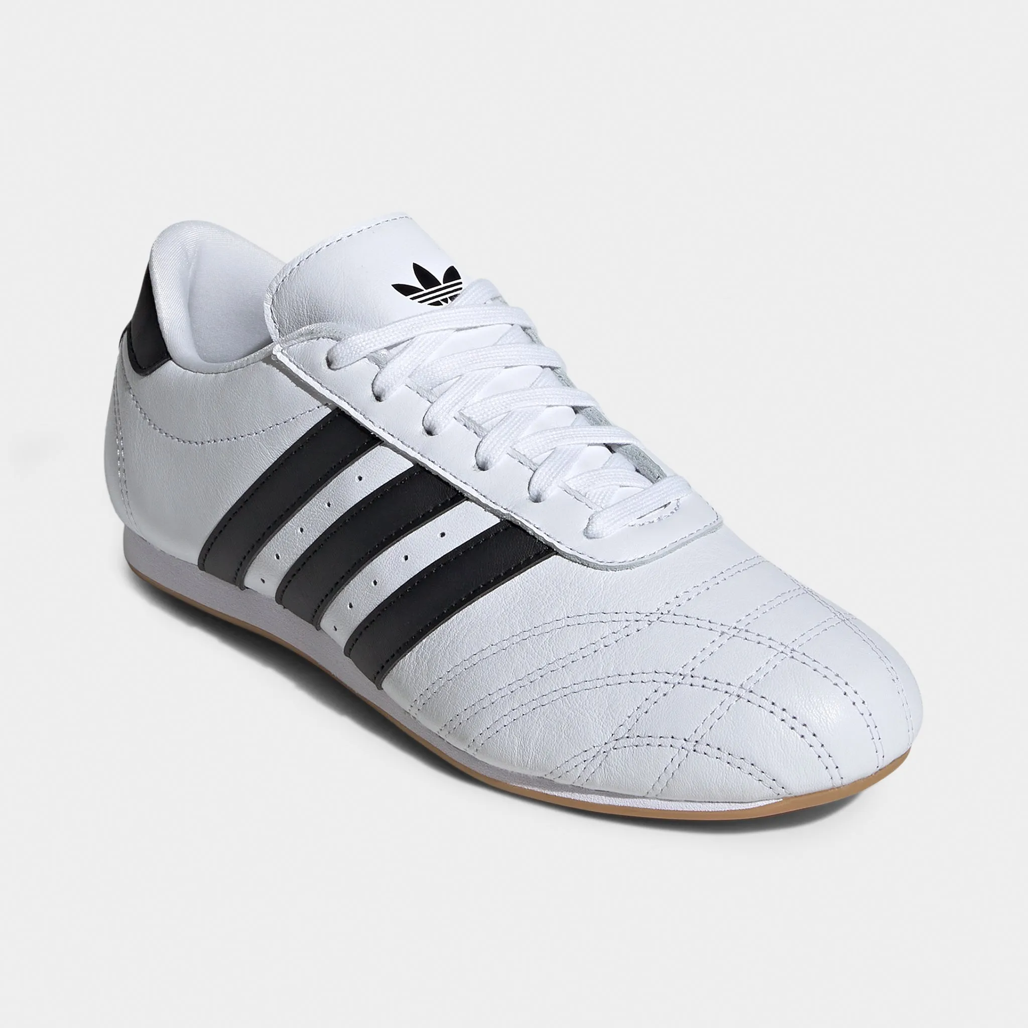 adidas Women's Taekwondo Lace White / Black - Gum Travel Essential Modern Urban