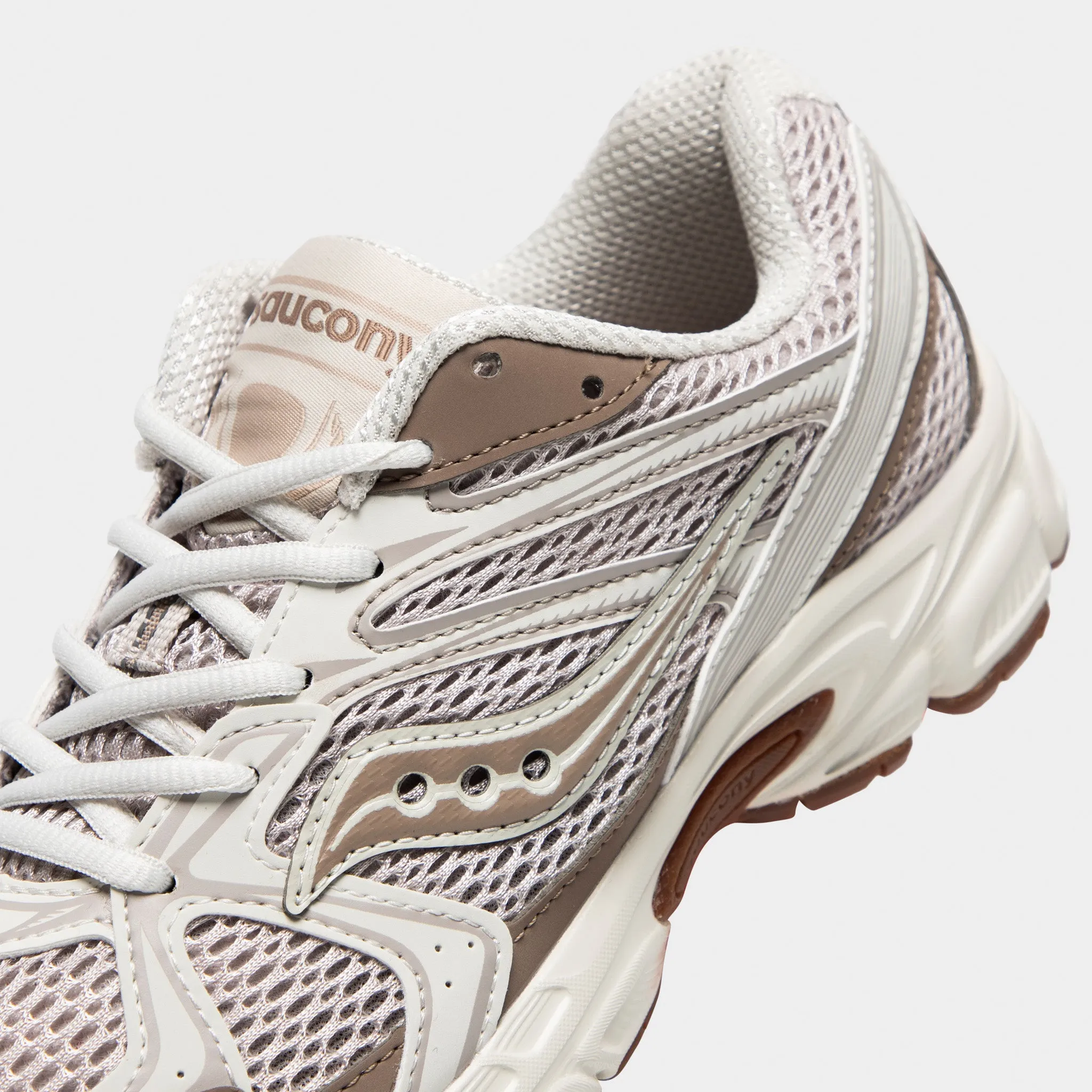 Saucony Women's Ride Millennium Morel / Dove Suede Material