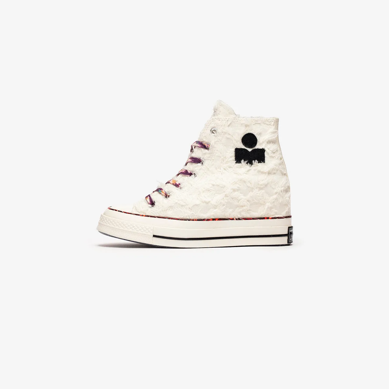 Reinforced toe cap Vegan Leather Wmns Chuck 70 Wedge Hi