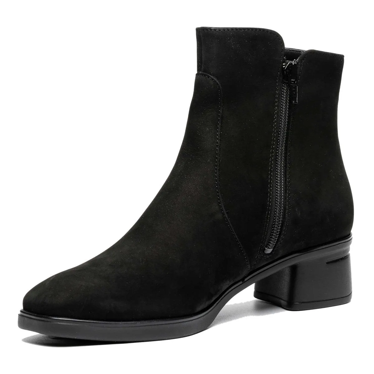 Hartjes Women's Blues Boot Black Suede subtle style Polo Event