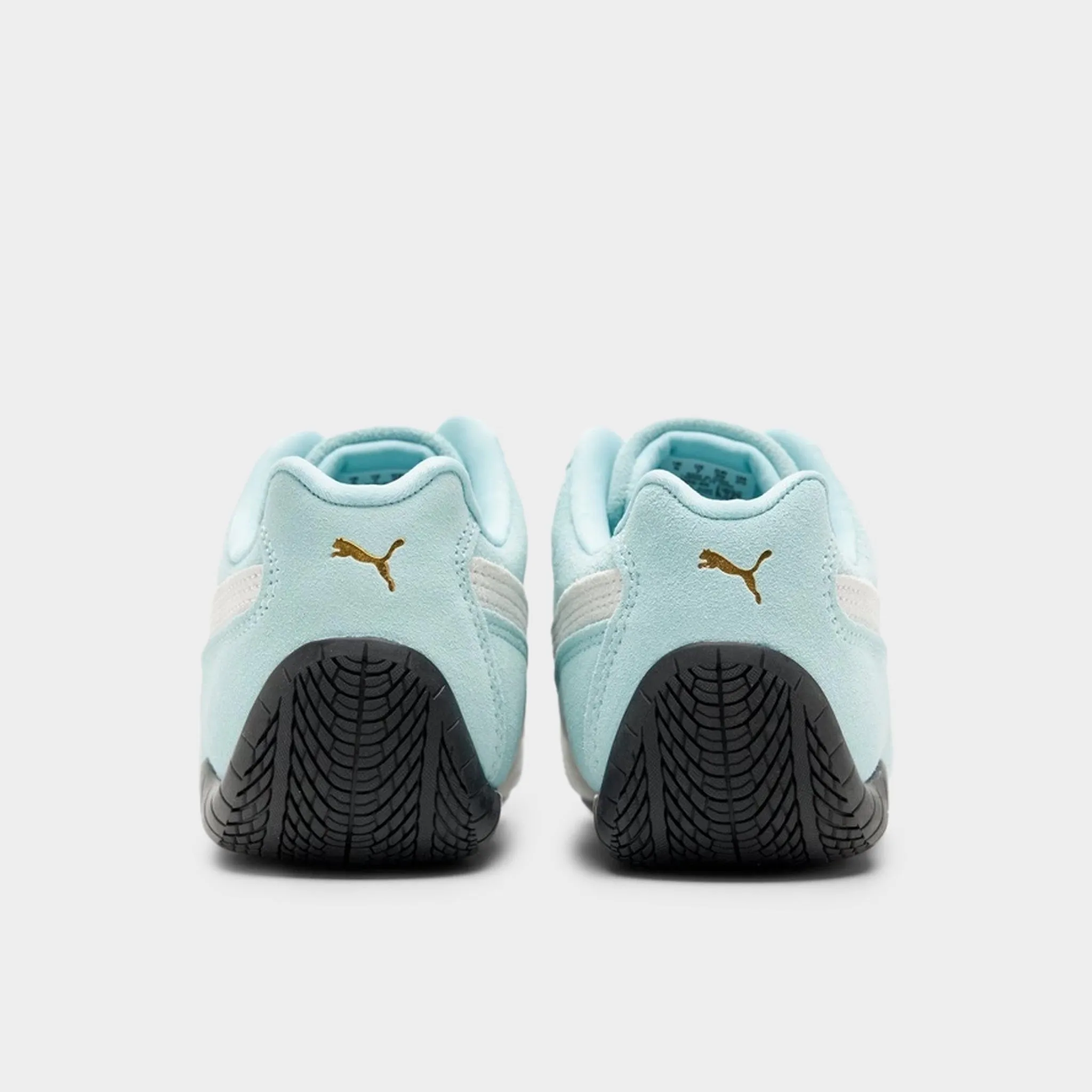 Effortless Step Leather   upper PUMA Juniors' Speedcat OG Safe Lake / White