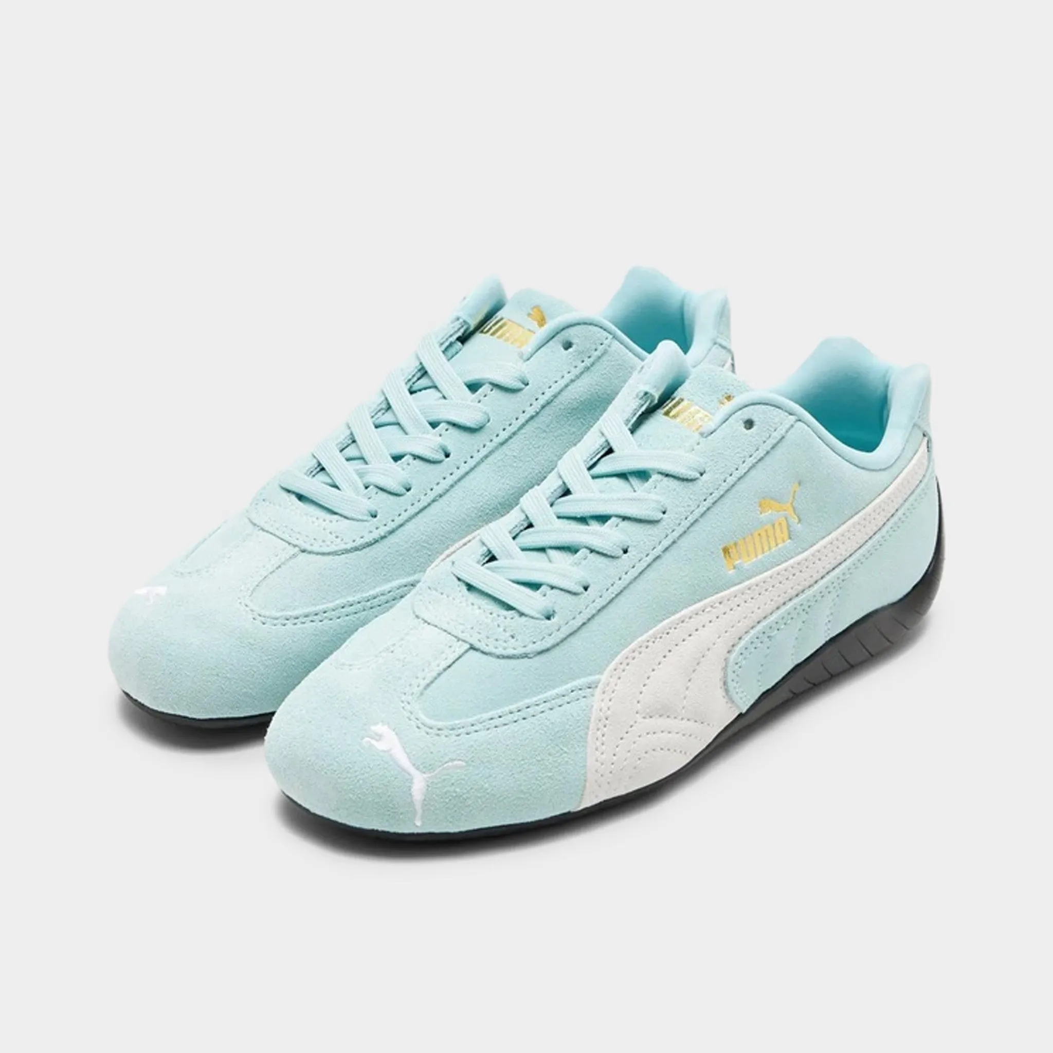 PUMA Juniors' Speedcat OG Safe Lake / White Love Path