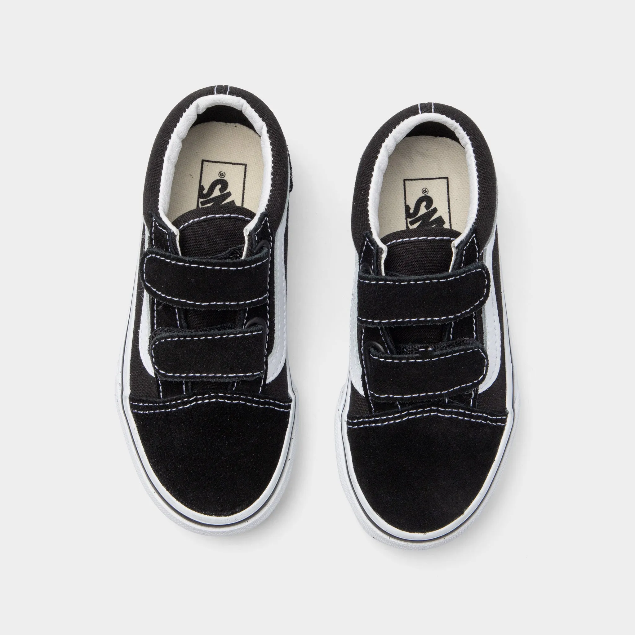 Vans Children's Old Skool V  / Black Gloss Finish design