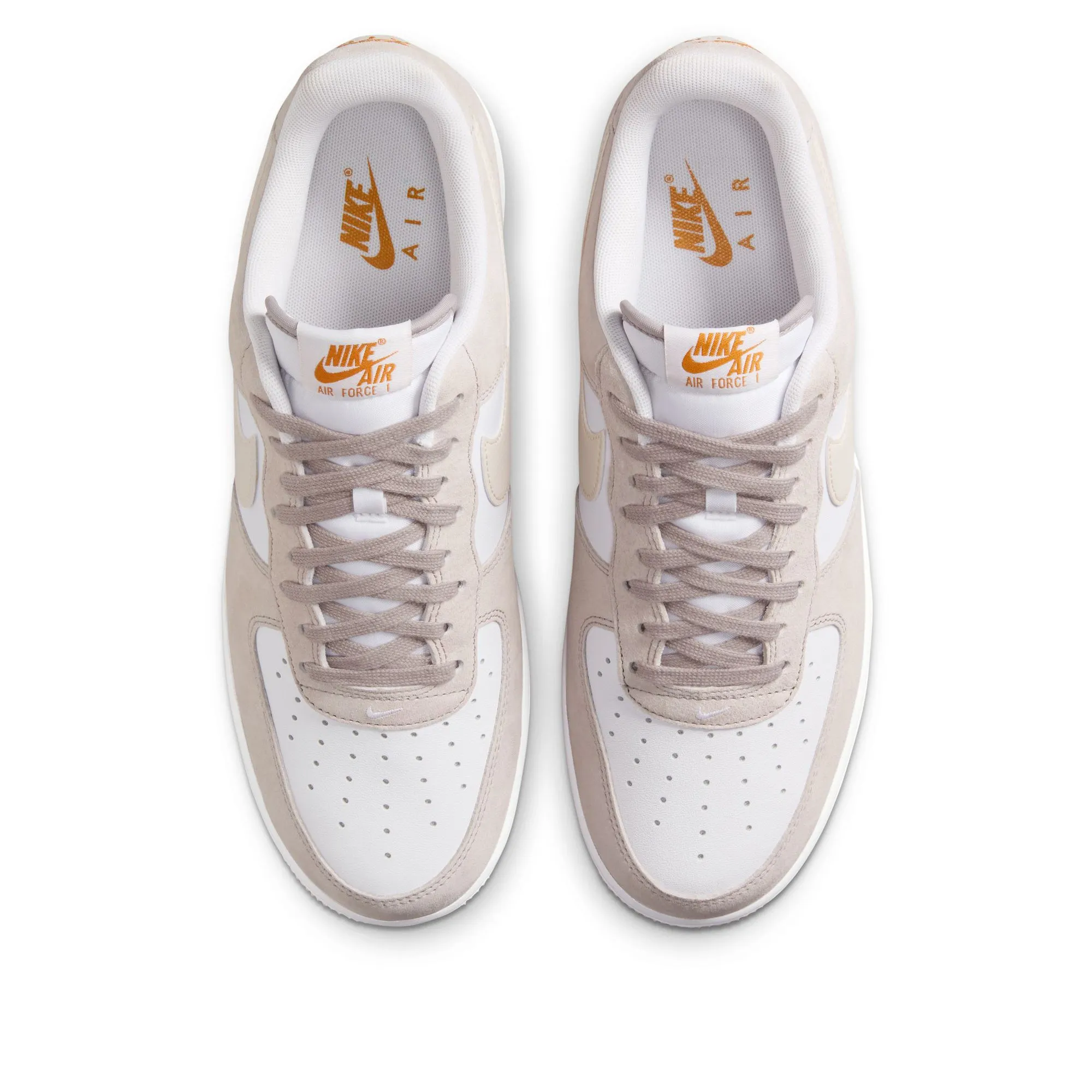 composite material Comfort Fit Technology Nike Air Force 1 '07 - College Grey/Light Orewood Brown
