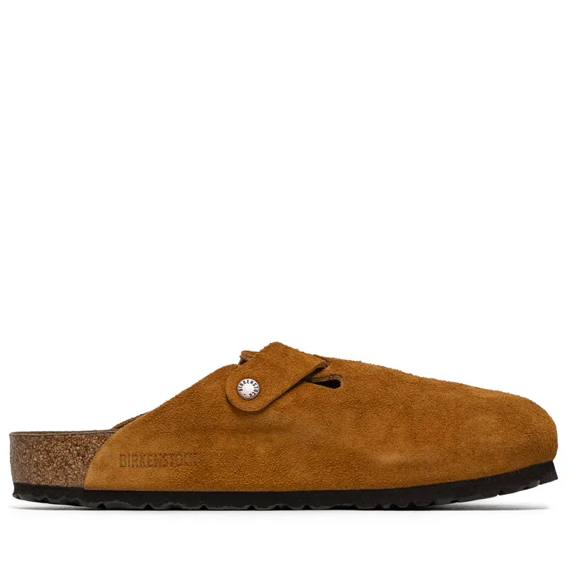 Birkenstock Boston Soft Footbed Suede - Mink Urban Escape