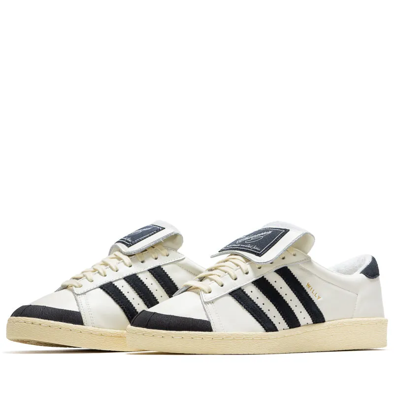 Willy Chavarria x Adidas Jabbar Low - Off White/Core Black Walking   Friendly Trail Support