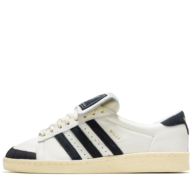 Willy Chavarria x Adidas Jabbar Low - Off White/Core Black Structured chic