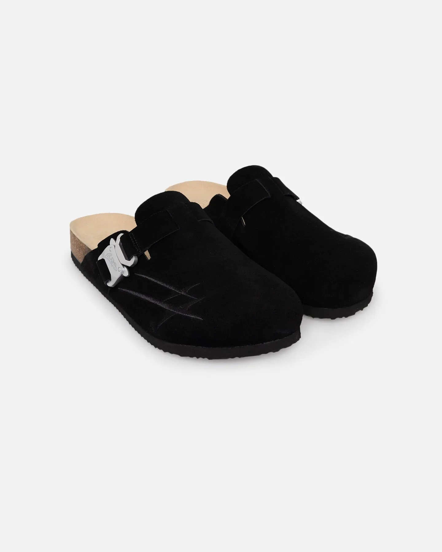 orthopedic Loiter Spire Mule Black
