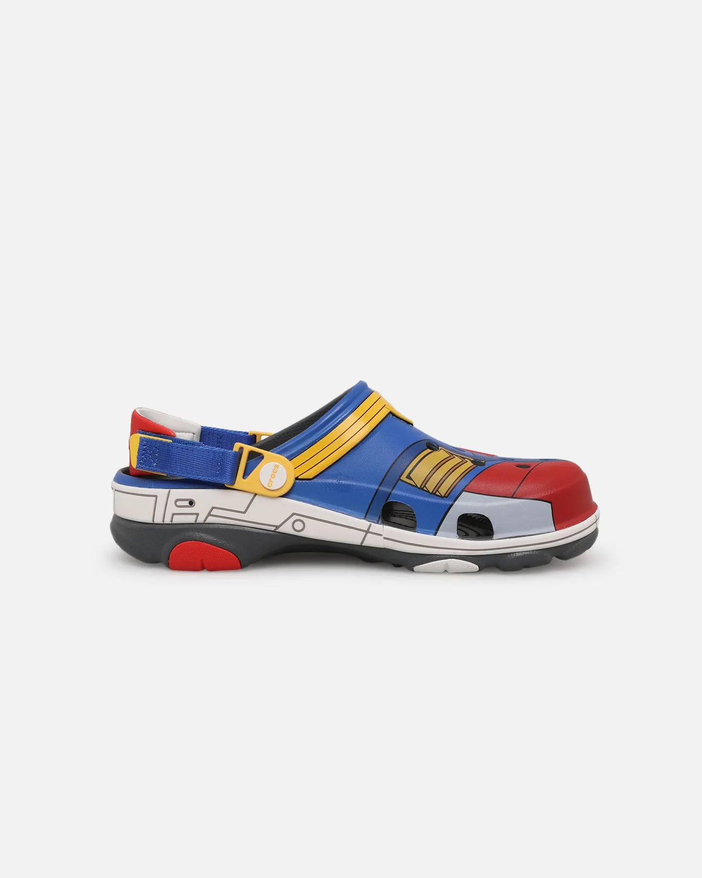 Crocs Gundam X Crocs All Terrain Clog Grey Shine Tone