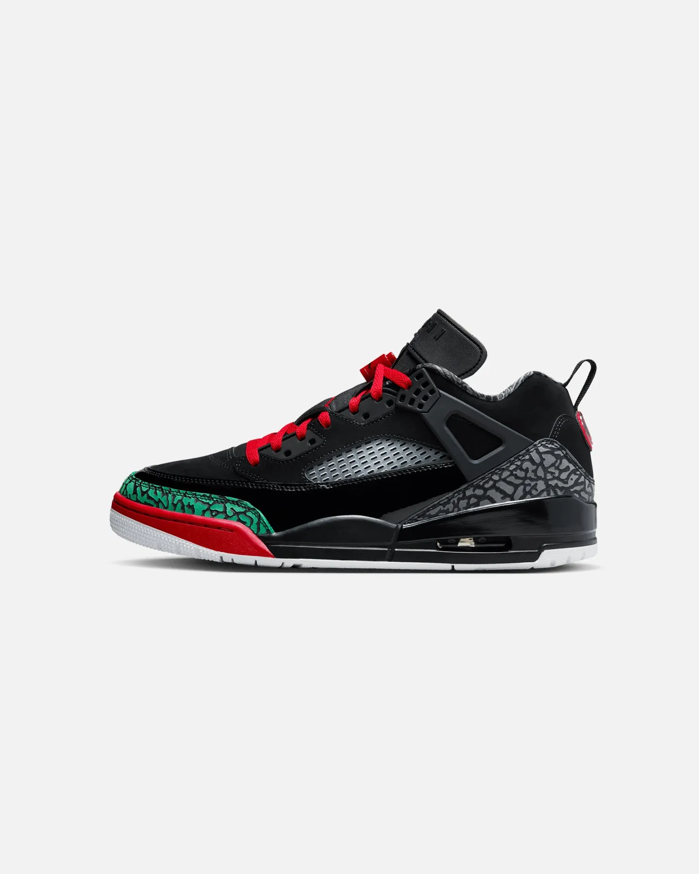 Jordan Spizike Low "Black/Red" Black/Varsity Red Star Edge Short Trip