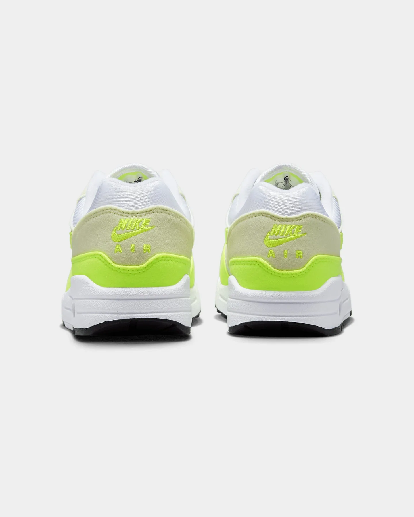 Nike Women's Air Max 1 '87 "Volt Suede" White/Volt-Sea Mobility